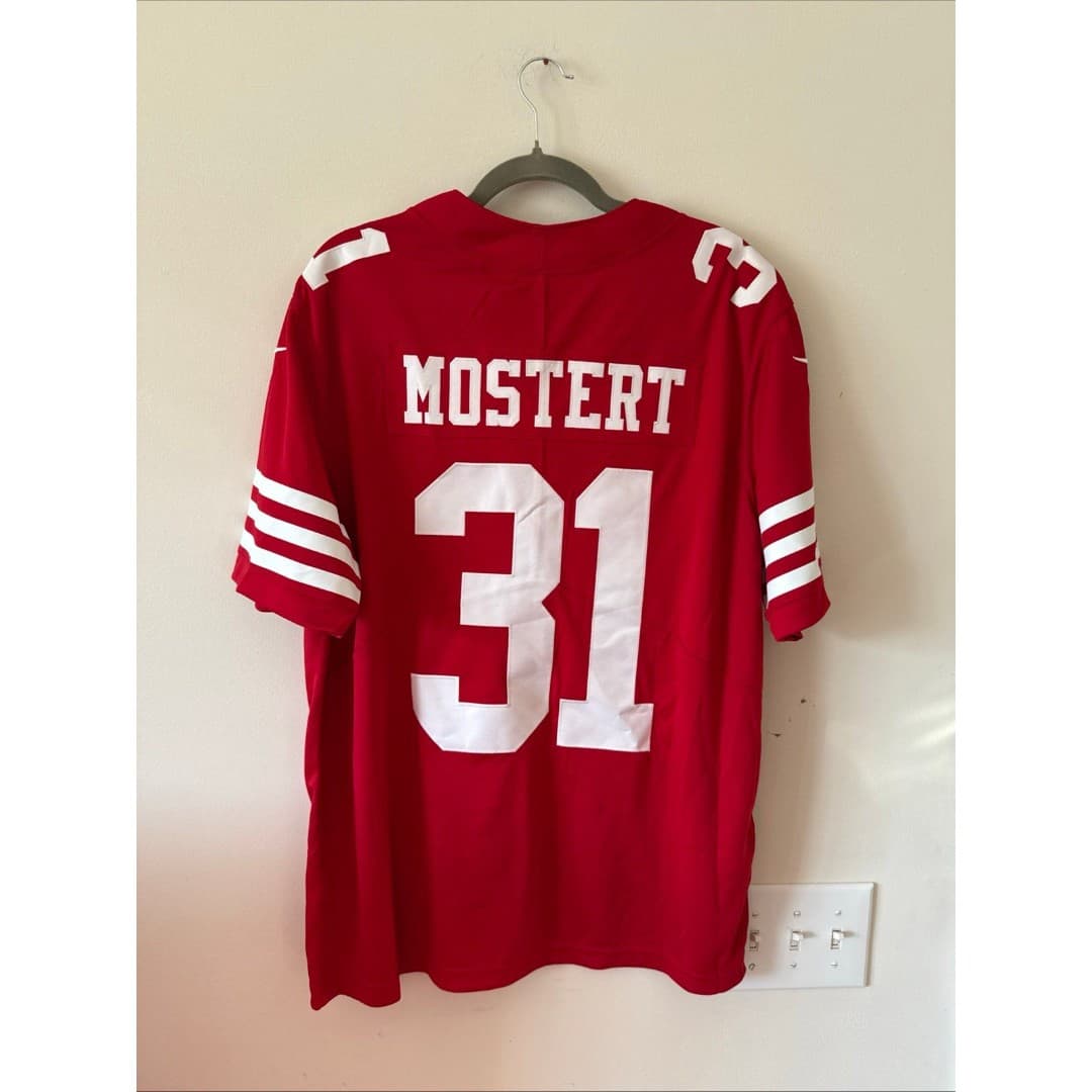 Men’s Nike Vapor FUSE Lmtd. San Francisco 49ers Raheem Mostert #31 Jersey Sz XL - Thumbnail 6