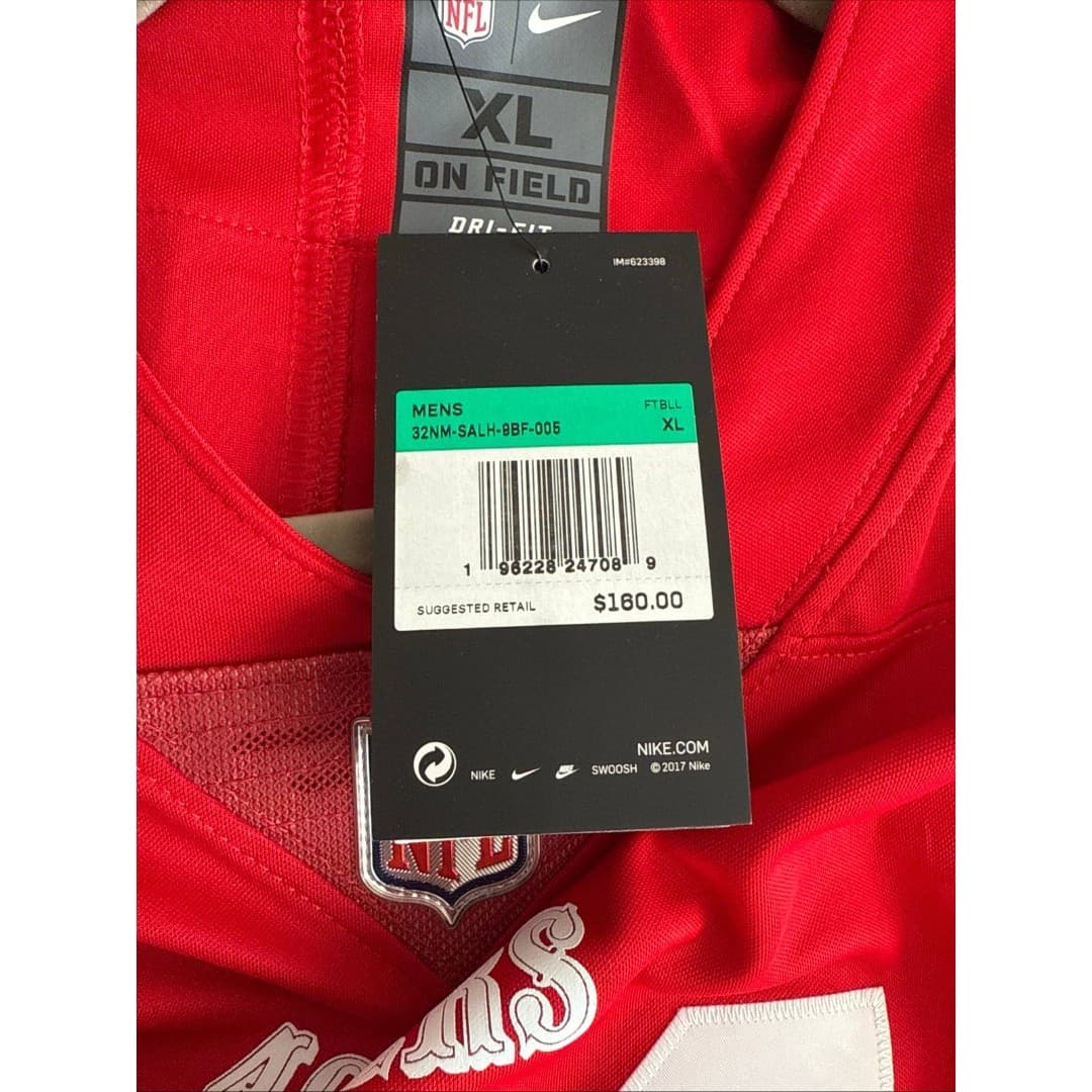 Men’s Nike Vapor FUSE Lmtd. San Francisco 49ers Raheem Mostert #31 Jersey Sz XL - Thumbnail 5