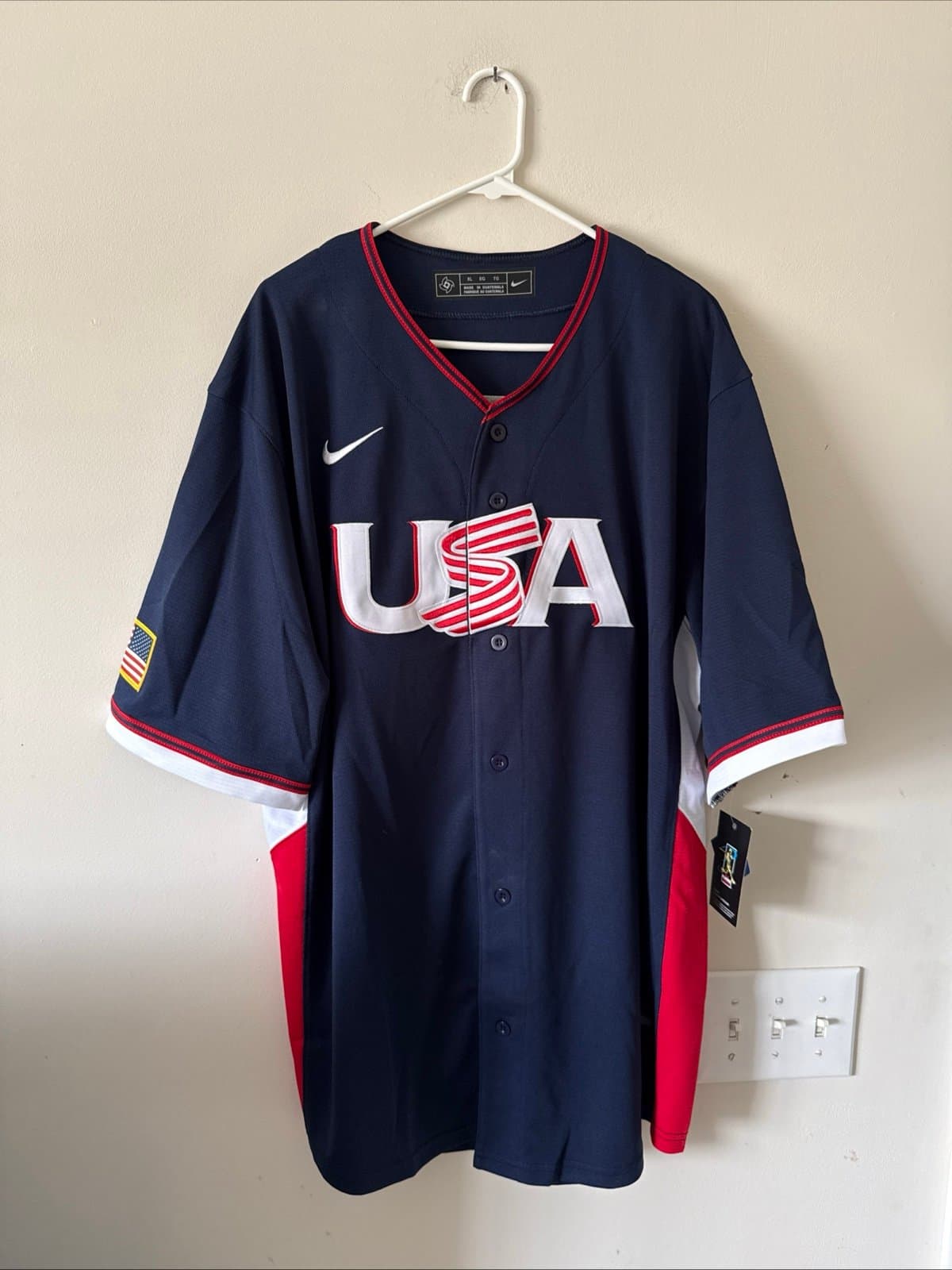Men’s Nike Aaron Judge #99 Team USA 2026 World Baseball Classic Jersey Sz XL - Image 1