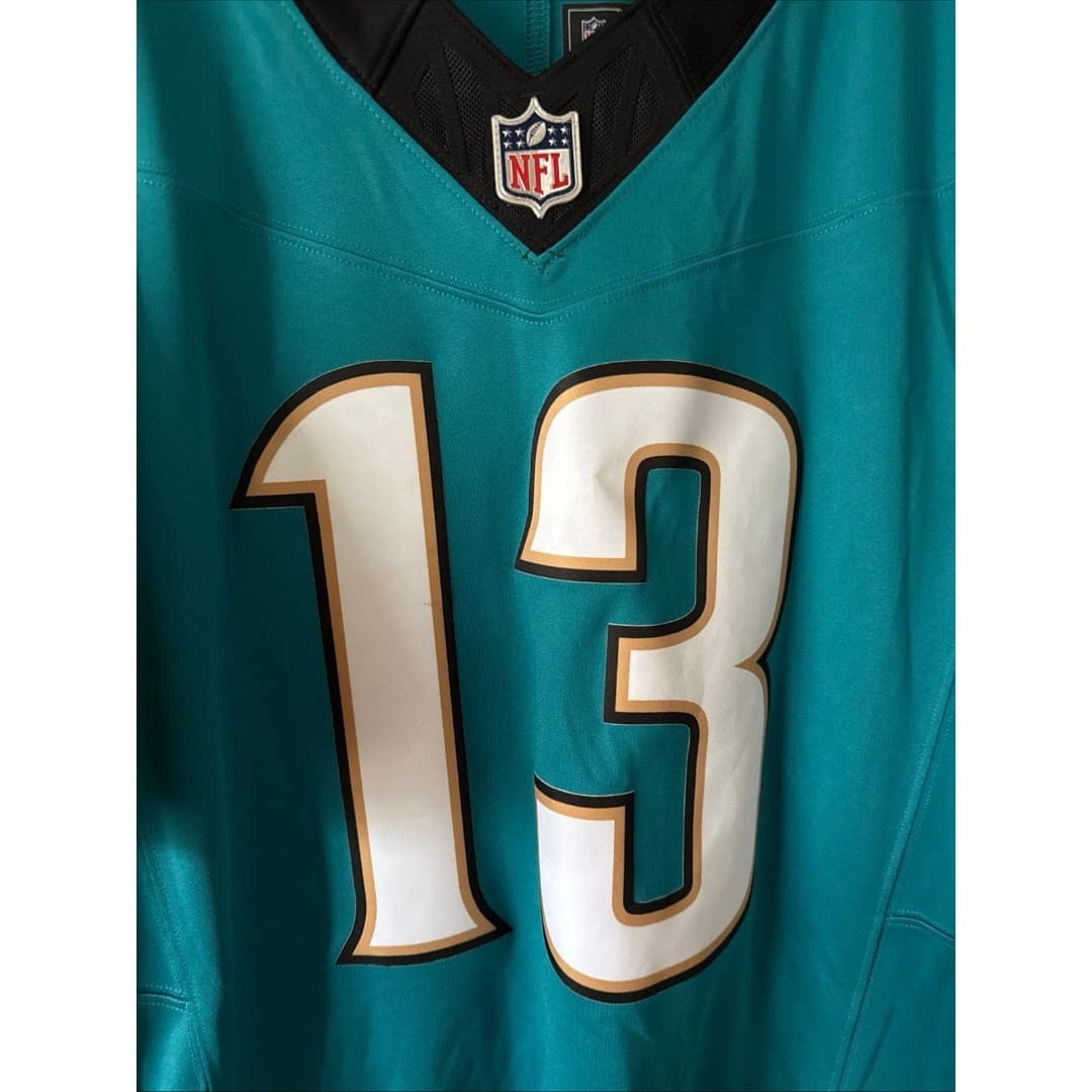Men’s Nike Christian Kirk #13 Jacksonville Jaguars Vapor Lmtd Jersey M - RARE - Thumbnail 2
