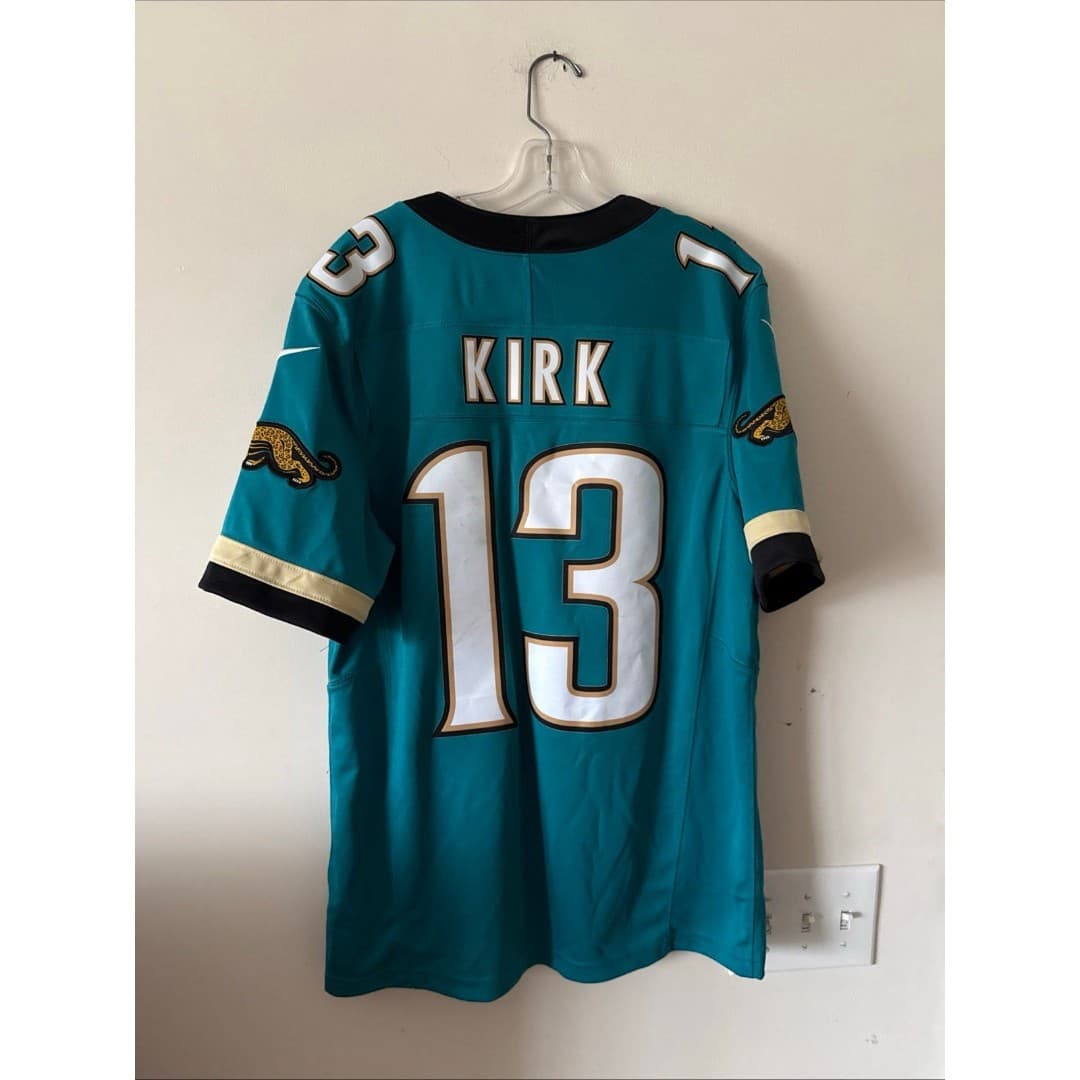 Men’s Nike Christian Kirk #13 Jacksonville Jaguars Vapor Lmtd Jersey M - RARE - Thumbnail 6