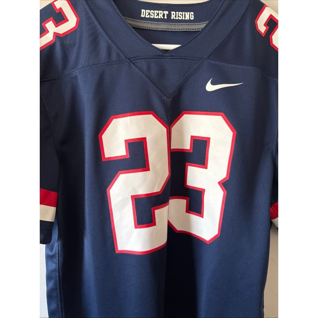Boy’s Nike Arizona Wildcats#23 Untouchable Football Alternate Jersey Sz L - Navy - Thumbnail 2