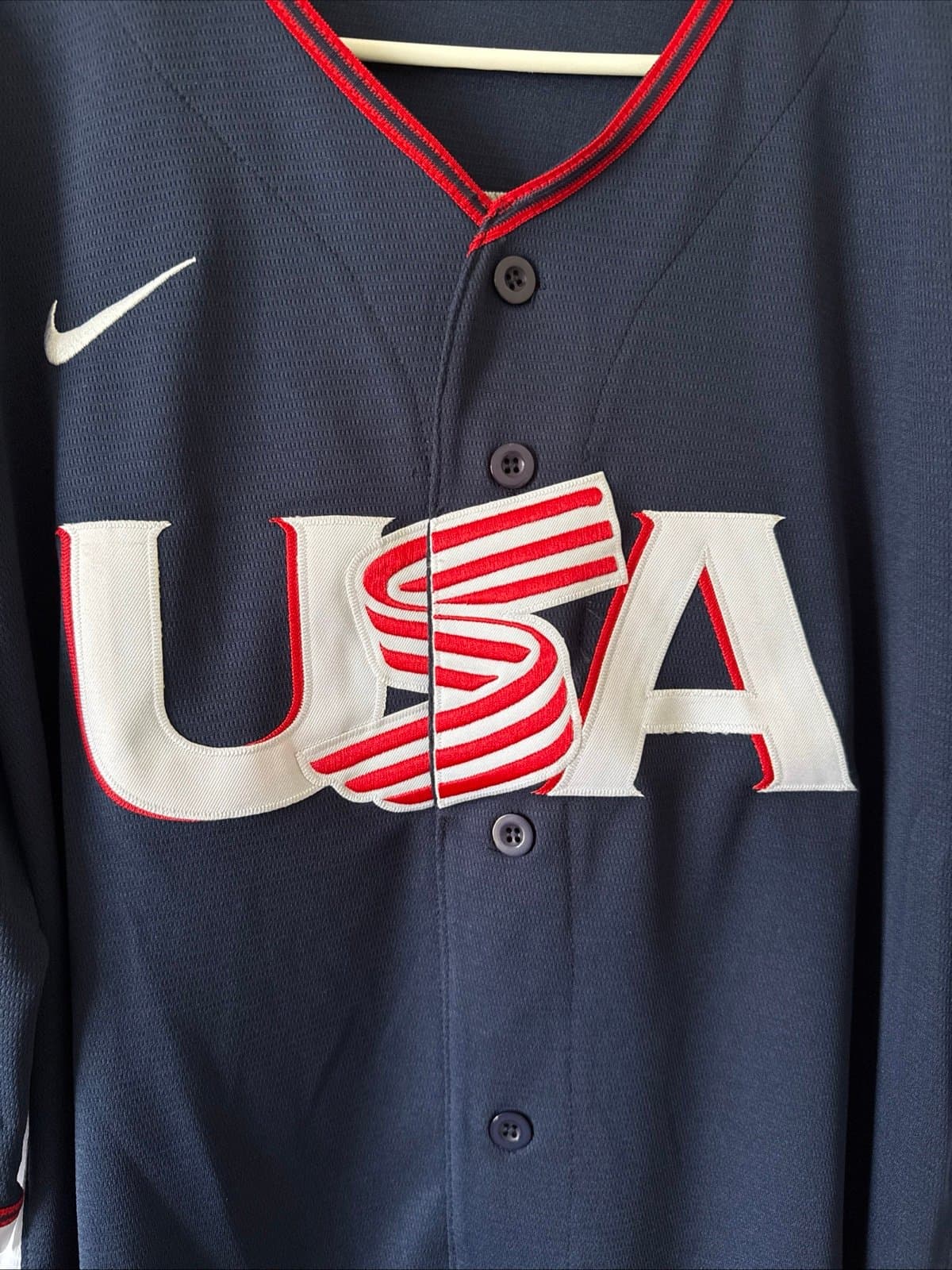Men’s Nike Aaron Judge #99 Team USA 2026 World Baseball Classic Jersey Sz XL - Thumbnail 2