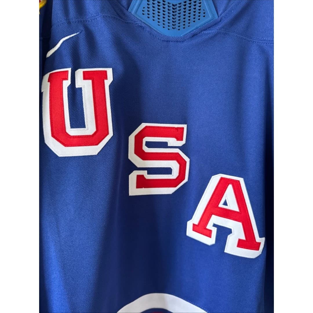 Men’s Nike Matthew Tkachuk #19 Team USA Hockey 2026 Olympics Jersey XL RARE NWT - Thumbnail 2
