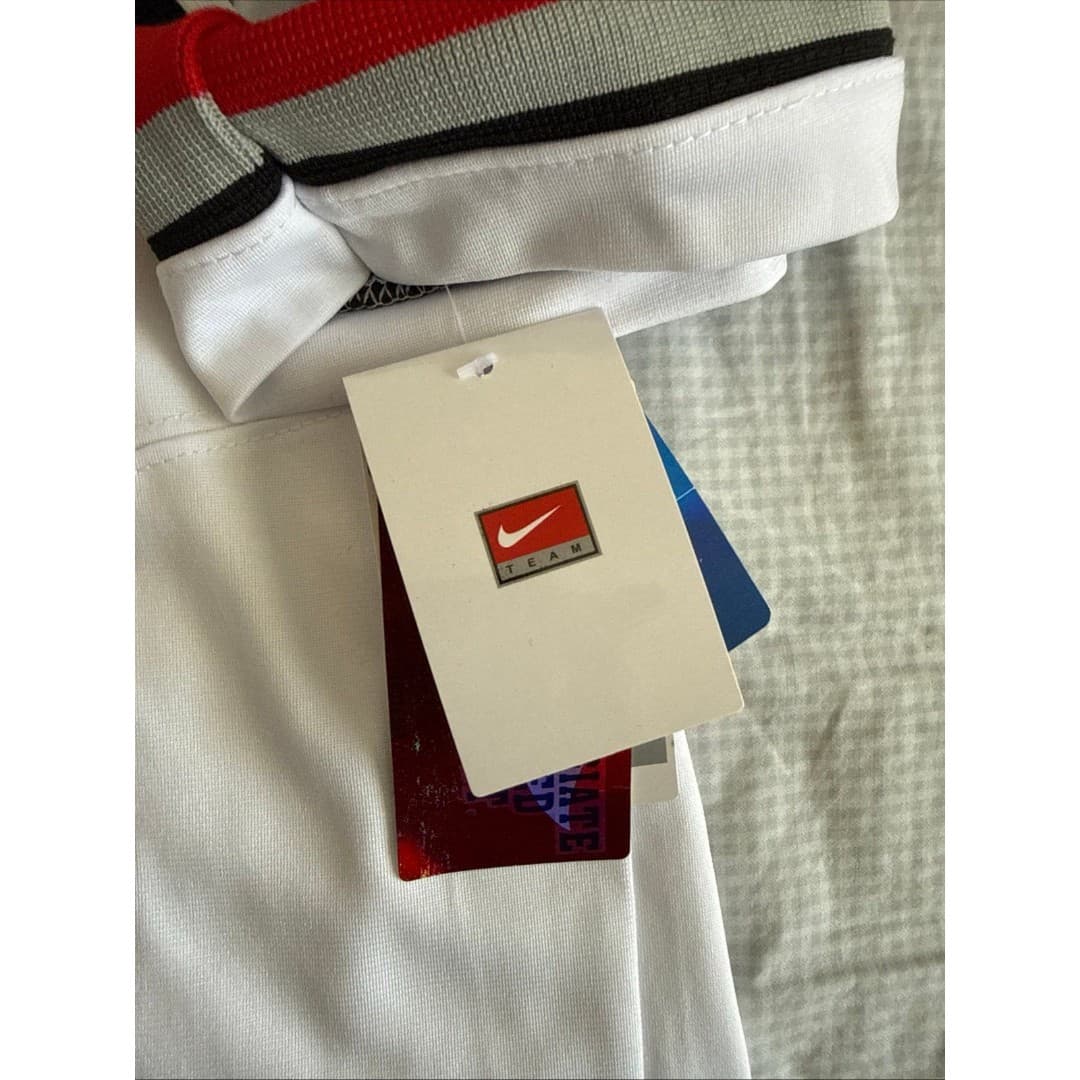 Men’s Nike Kyle McCord #6 Ohio State Buckeyes 100 Seasons Patch - White NWT RARE - Thumbnail 6