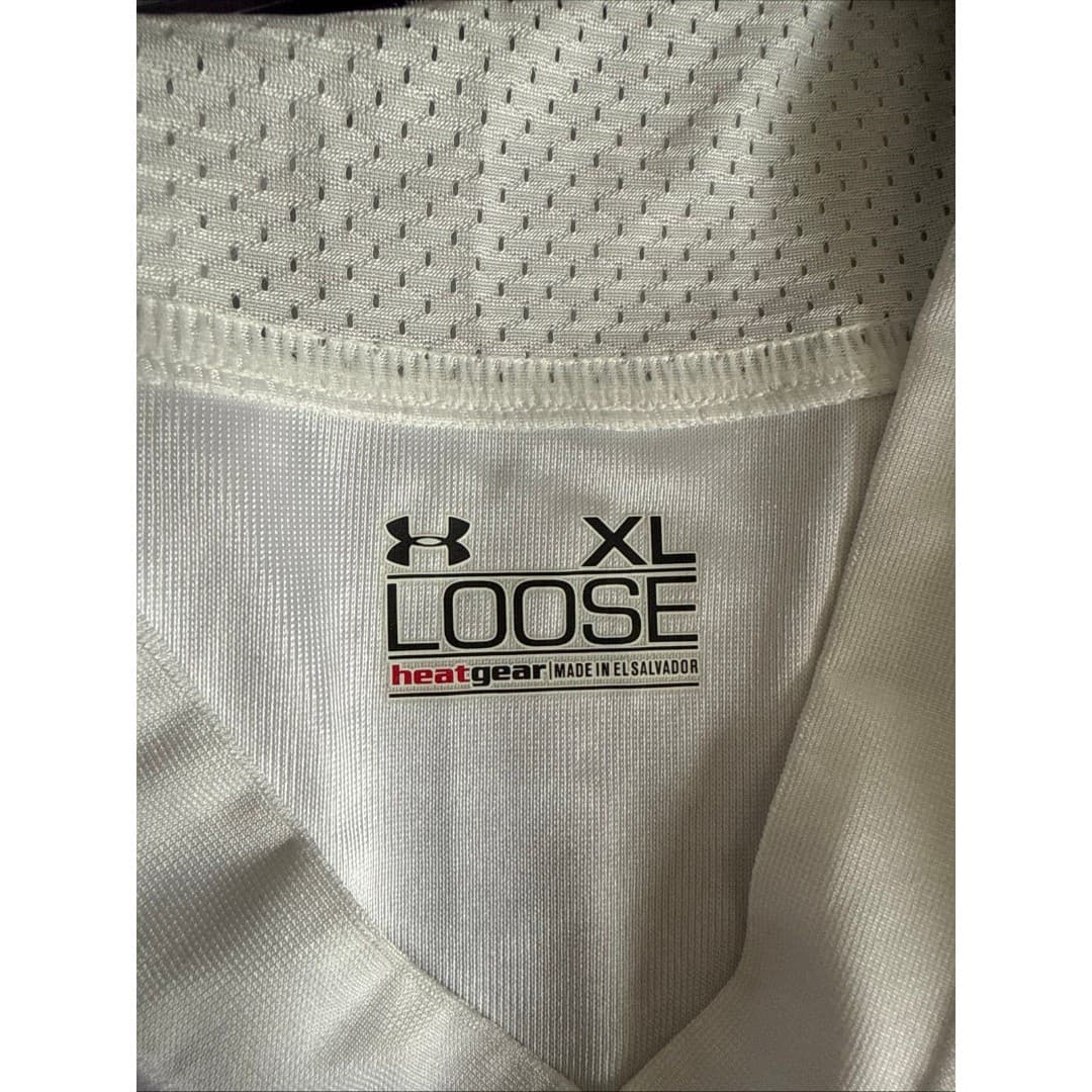 Men’s Under Armour #51 Northwestern Wildcats White Jersey College Sz XL - NWT - Thumbnail 4