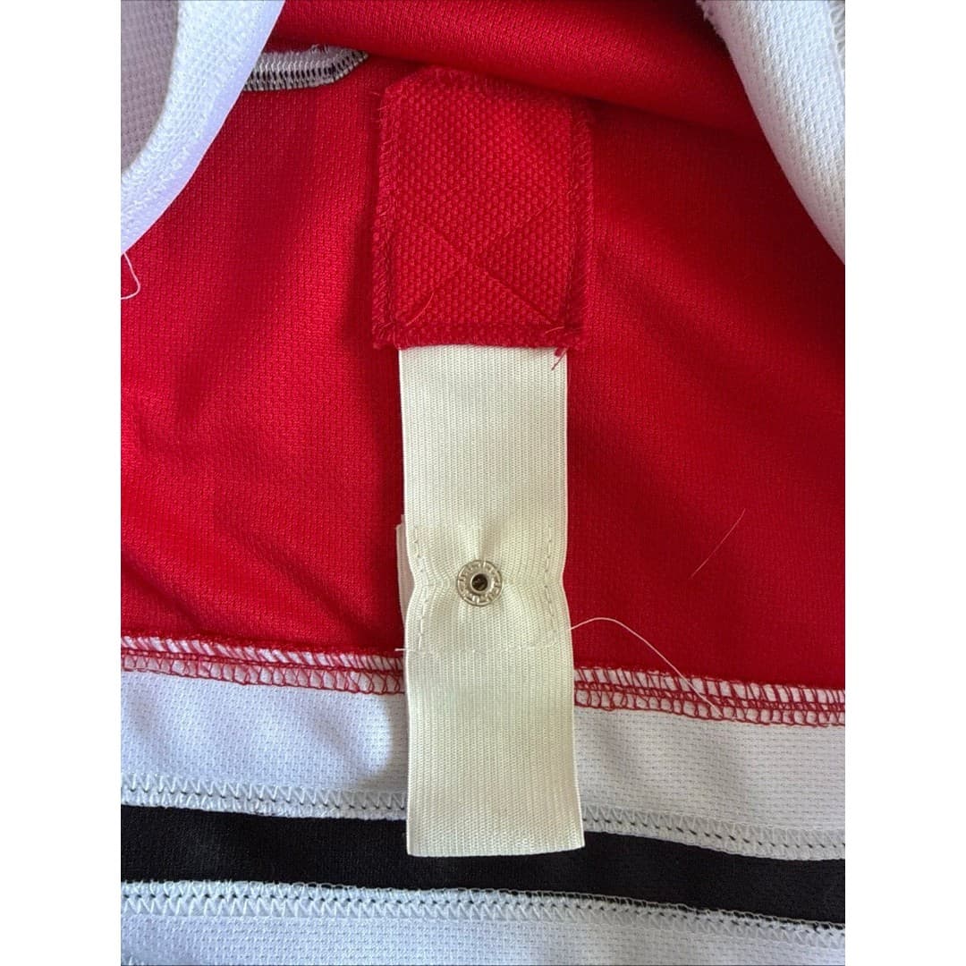 Men’s Reebok CCM VTG Patrick Sharp #10 Blackhawks Authentic Jersey Sz 52 - Red - Thumbnail 5