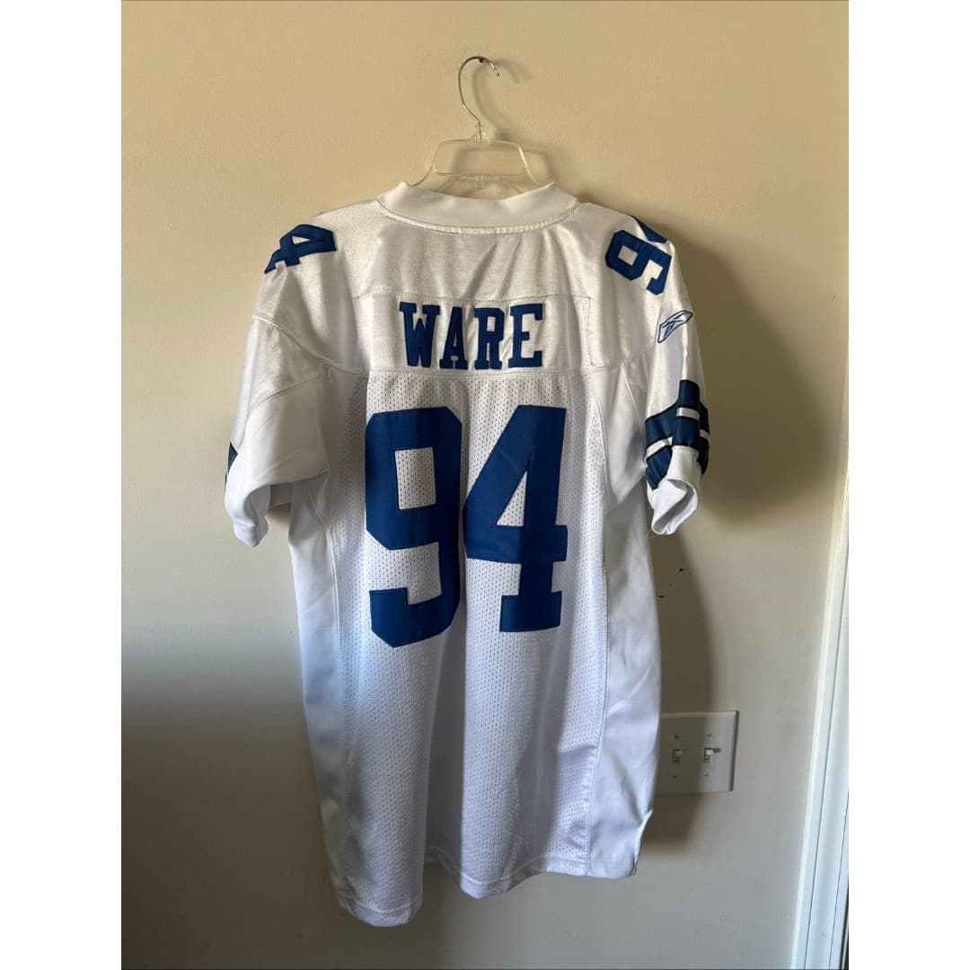 Men’s Reebok DeMarcus Ware #94 Cowboys Authentic Stitched NFL Jersey Sz 52 - Thumbnail 5