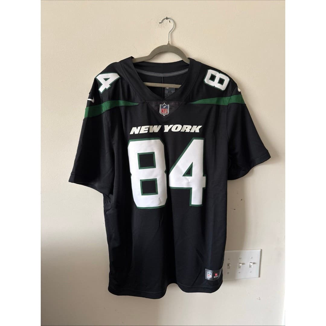 Men’s Nike Corey Davis #84 New York Jets Vapor Lmtd NFL Jersey Sz XL - Black