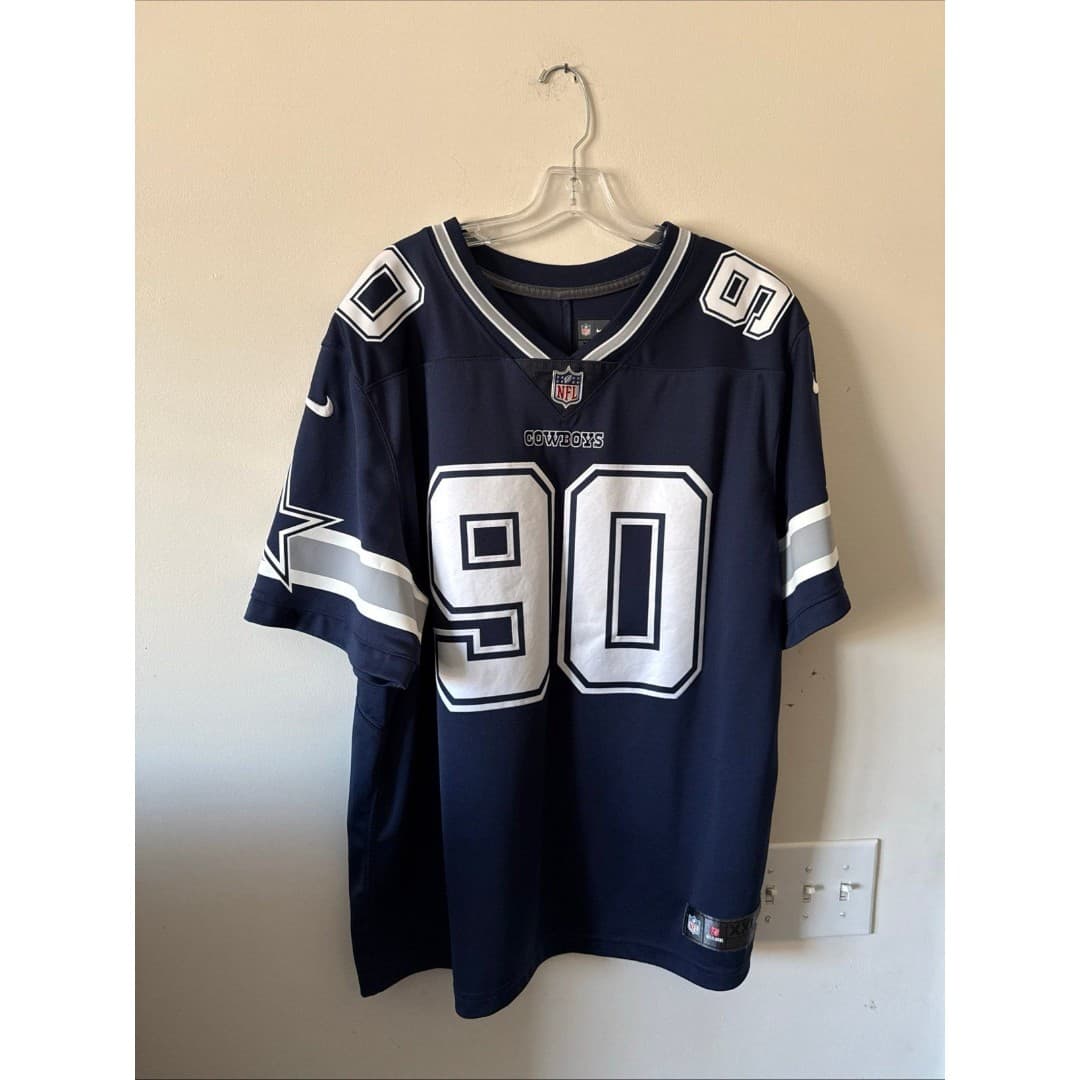Men’s Nike DeMarcus Lawrence #90 Dallas Cowboys Vapor Lmtd Jersey Sz 2XL - RARE