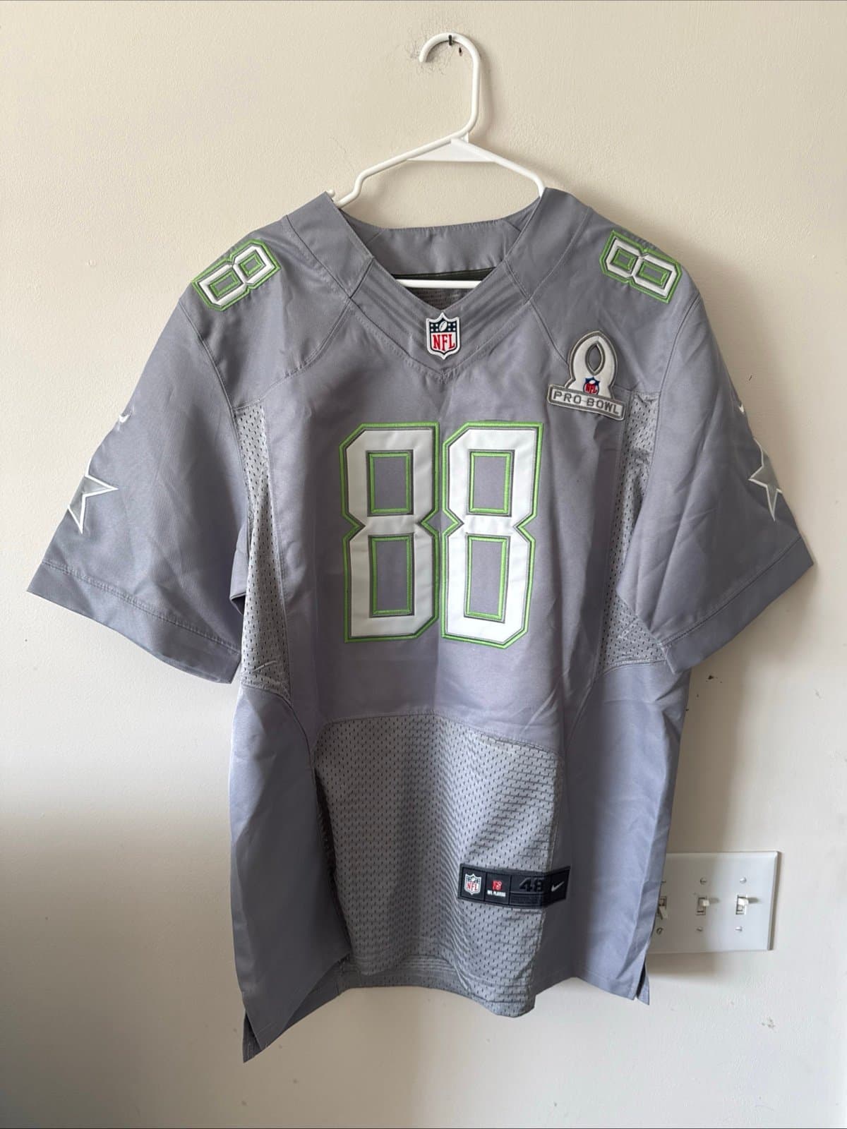 Men’s Nike Dez Bryant #88 Dallas Cowboys 2014 Pro Bowl NFL Jersey Sz 48 - RARE - Image 1
