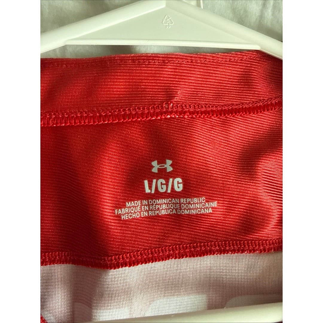 Men’s Under Armour Tanner Mordecai #8 Wisconsin Badgers Jersey Sz L - NWT - Thumbnail 4