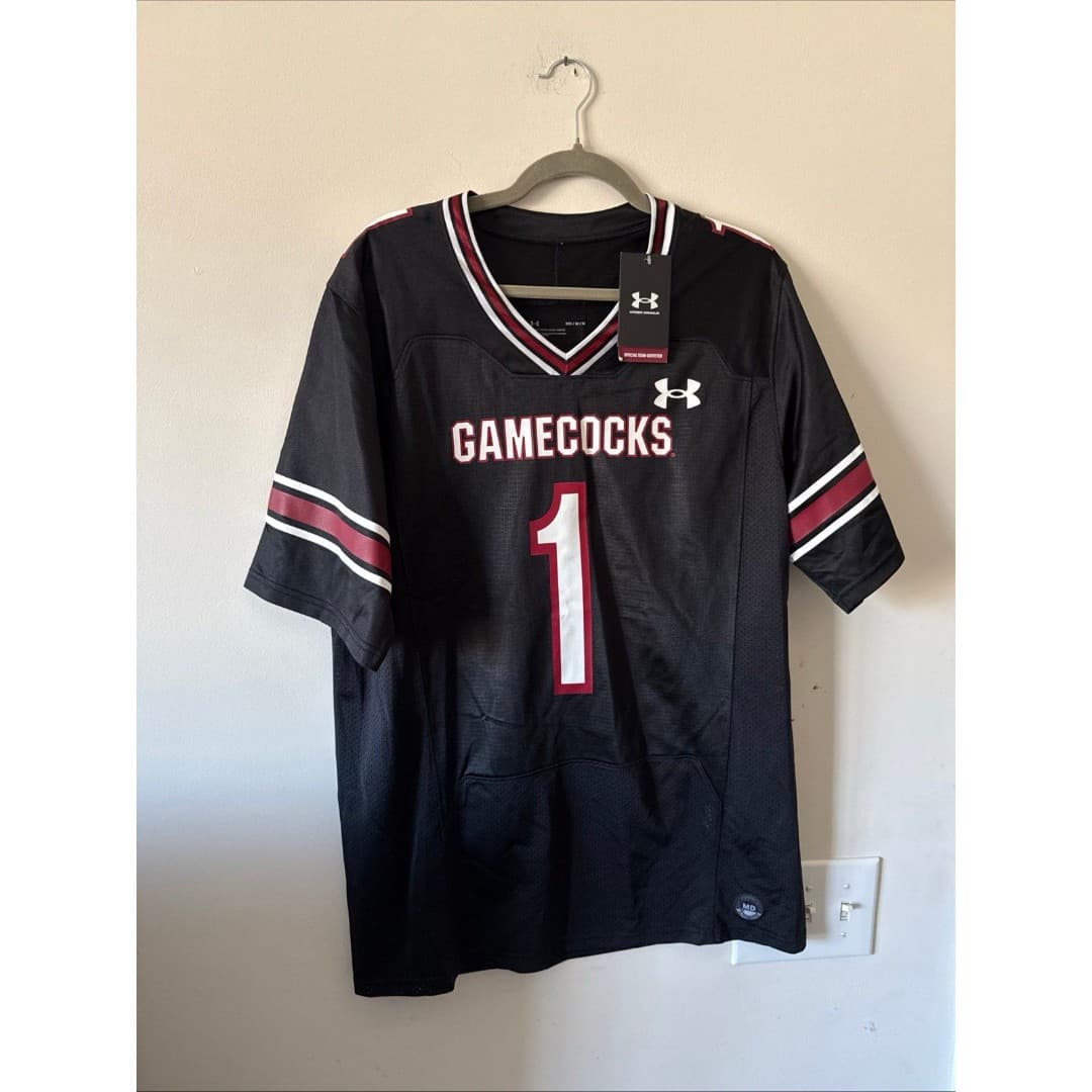 Men’s Under Armour Deebo Samuel #1 South Carolina Gamecocks NCAA Jersey Sz M NWT - Image 1