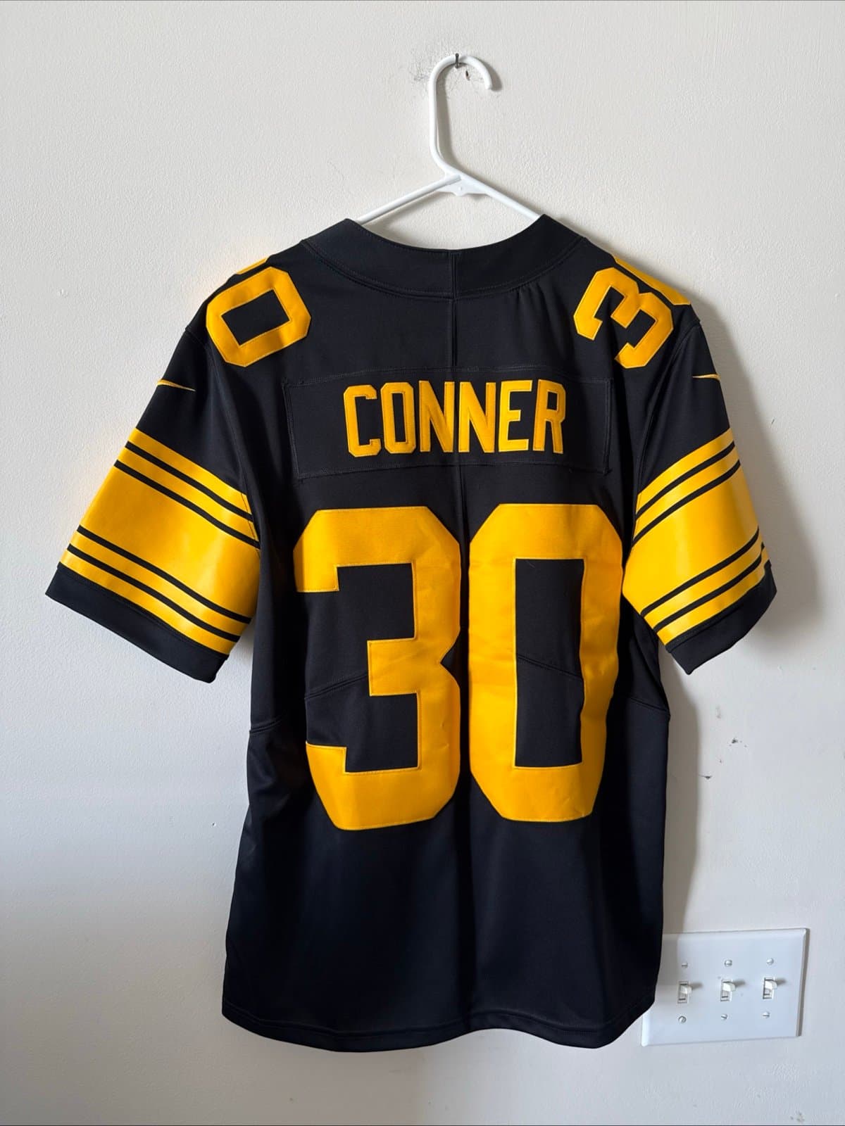Men’s Nike James Conner #30 Pittsburgh Steelers Vapor Lmtd NFL Jersey Sz M RARE - Thumbnail 6