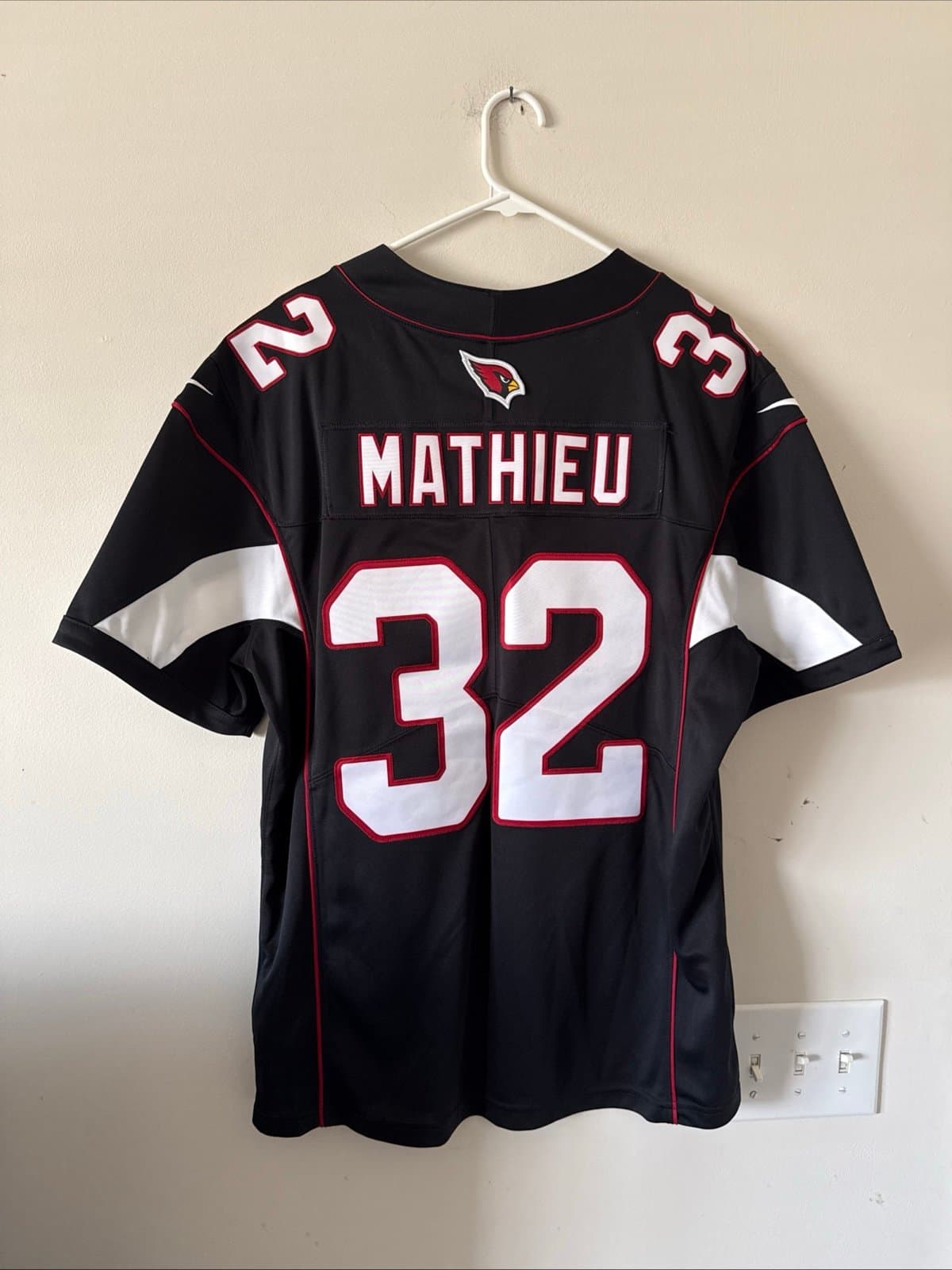 Men’s NIKE Arizona Cardinals Tyrann Mathieu #32 Vapor Limited Jersey Sz L - RARE - Thumbnail 6