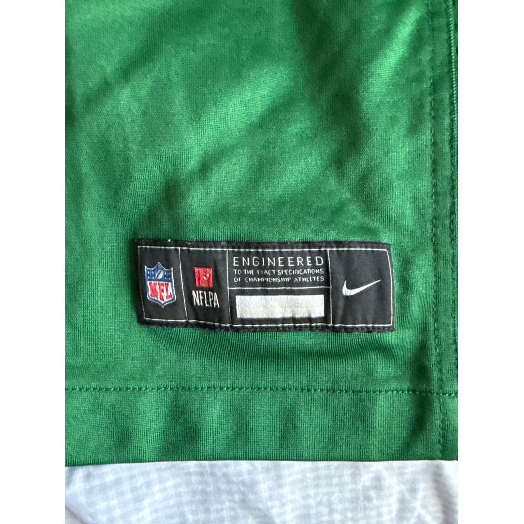 NIKE MEN’S VINTAGE NEW YORK JETS MARTY LYONS #93 JERSEY NFL SZ LARGE - GREEN - Thumbnail 3