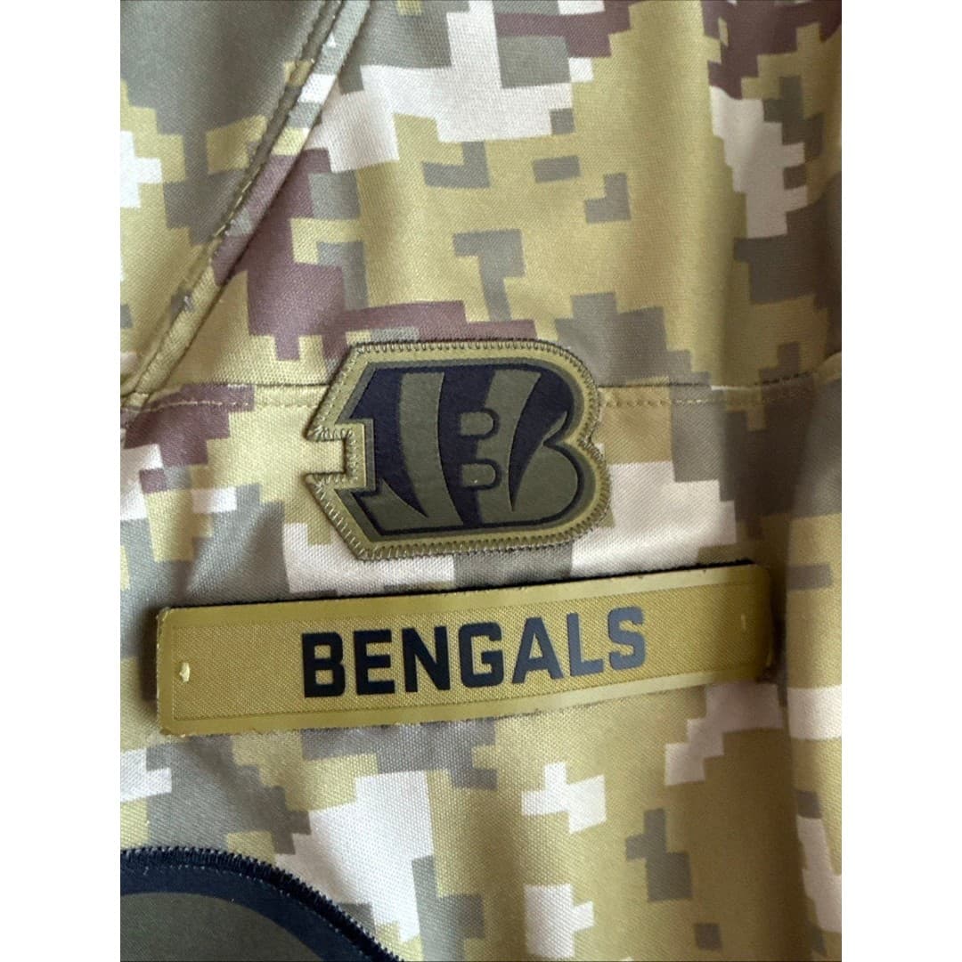 Men’s NIKE A.J. Green #18 Cincinnati Bengals SALUTE TO SERVICE Jersey Sz XL RARE - Thumbnail 6