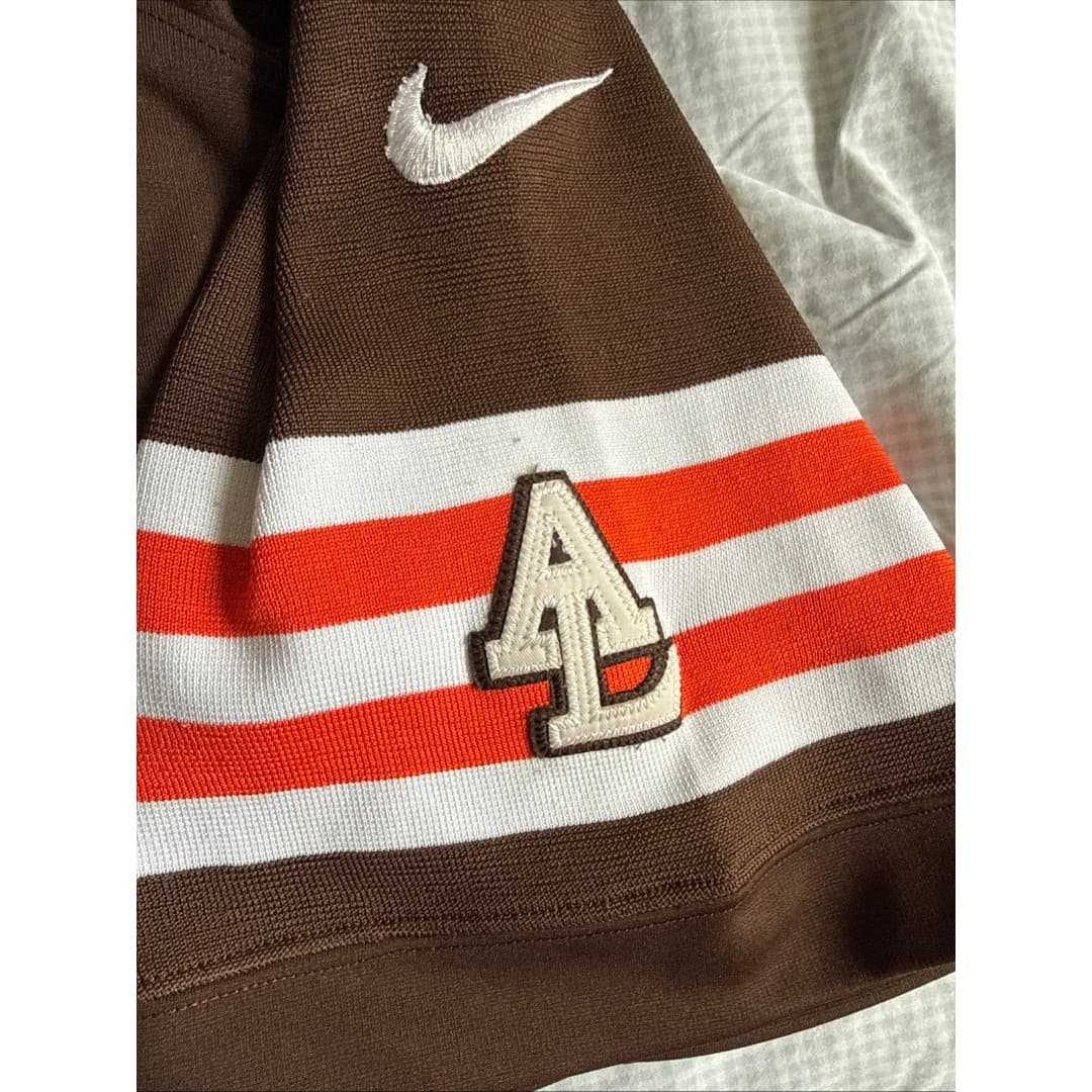 MEN’S NIKE CLEVELAND BROWNS AUTHENTIC DAWG POUND #33 JERSEY SZ 52 - NWOT - Thumbnail 5