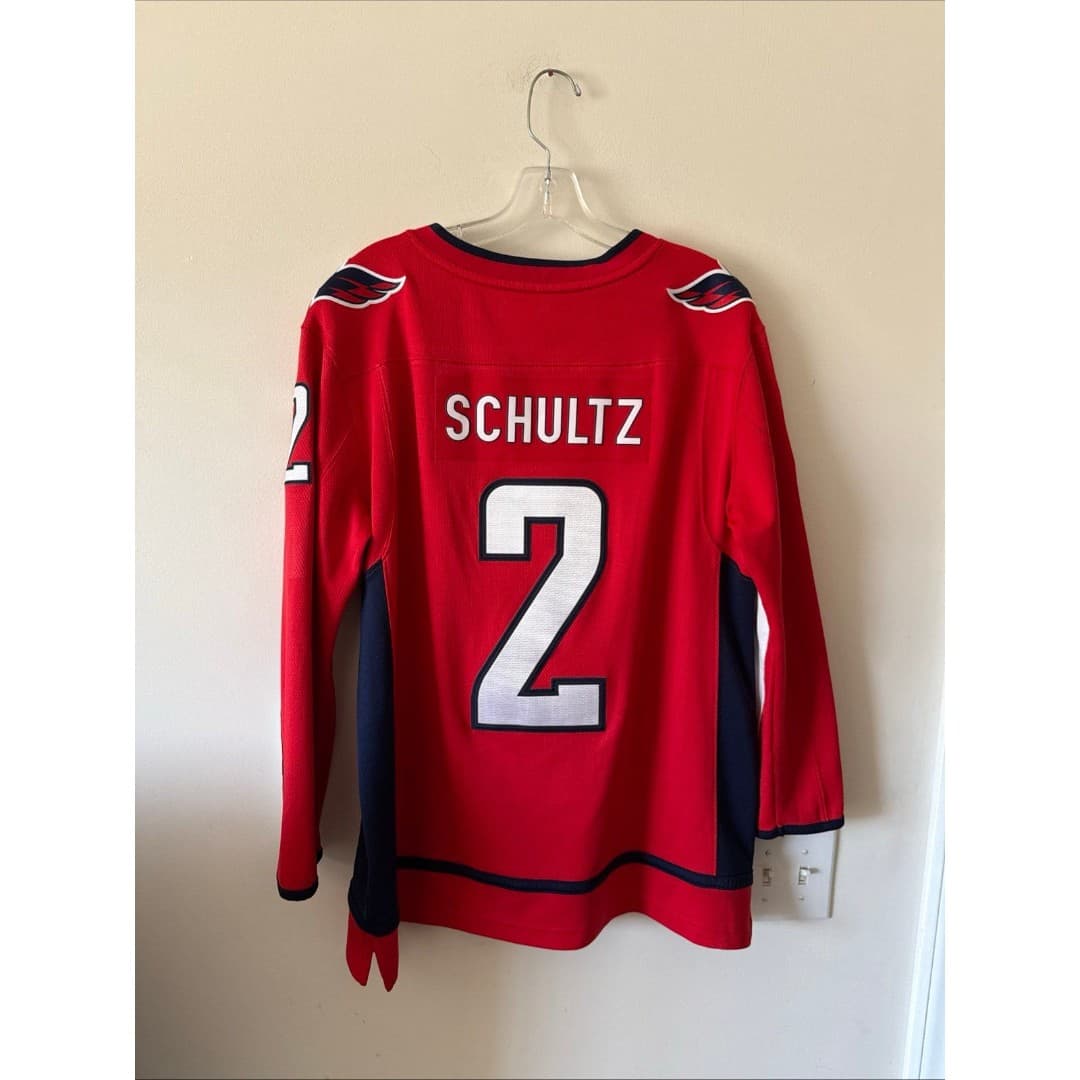 Women’s Justin Schultz #2 Washington Capitals Fanatics Home Jersey Sz XL - Red￼ - Thumbnail 5