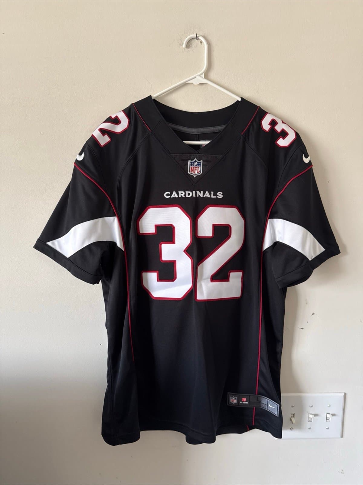 Men’s NIKE Arizona Cardinals Tyrann Mathieu #32 Vapor Limited Jersey Sz L - RARE - Image 1