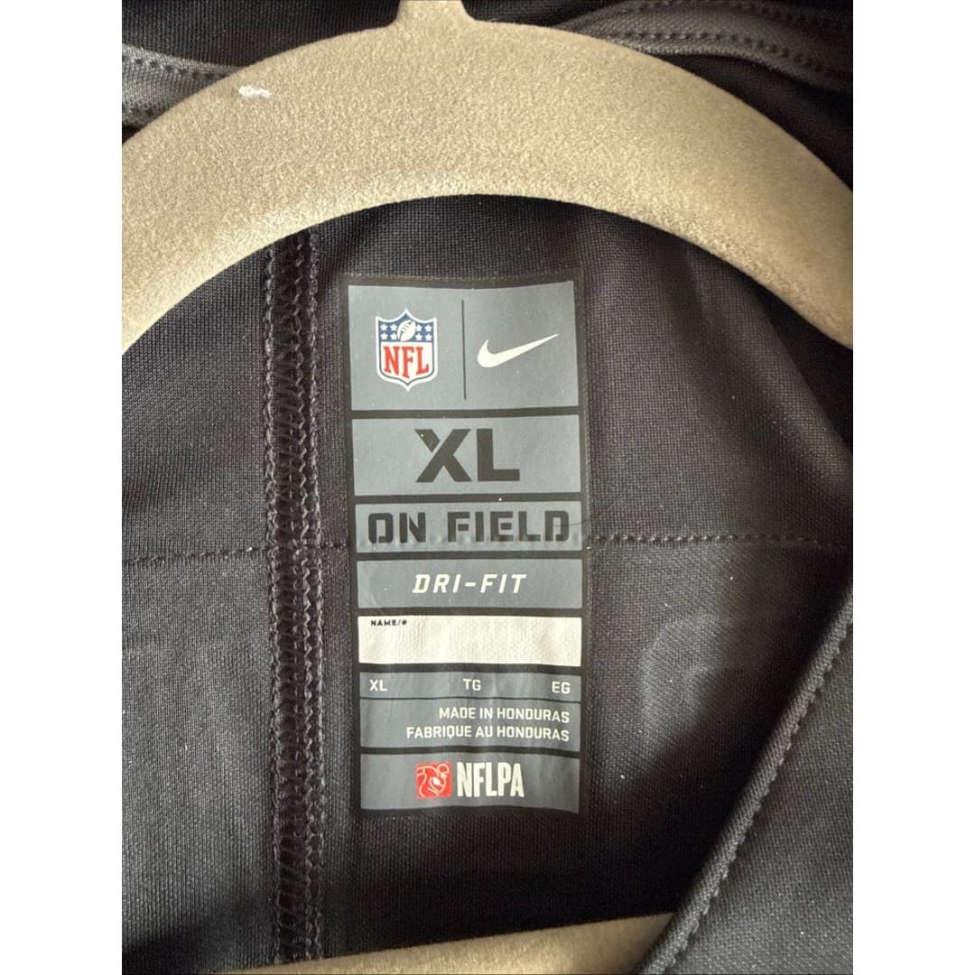 Men’s Nike Corey Davis #84 New York Jets Vapor Lmtd NFL Jersey Sz XL - Black - Thumbnail 4