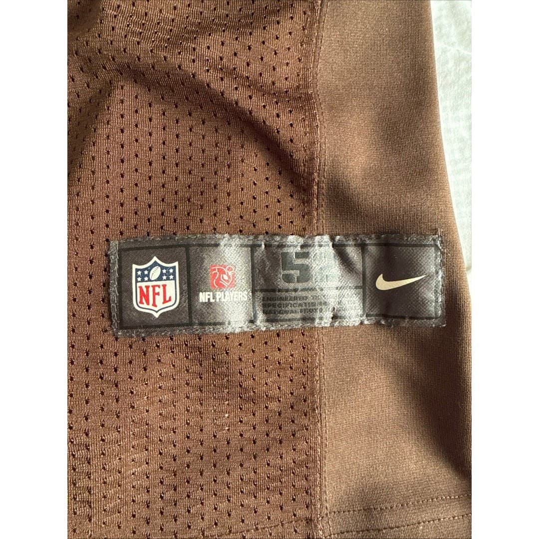 MEN’S NIKE CLEVELAND BROWNS AUTHENTIC DAWG POUND #33 JERSEY SZ 52 - NWOT - Thumbnail 3