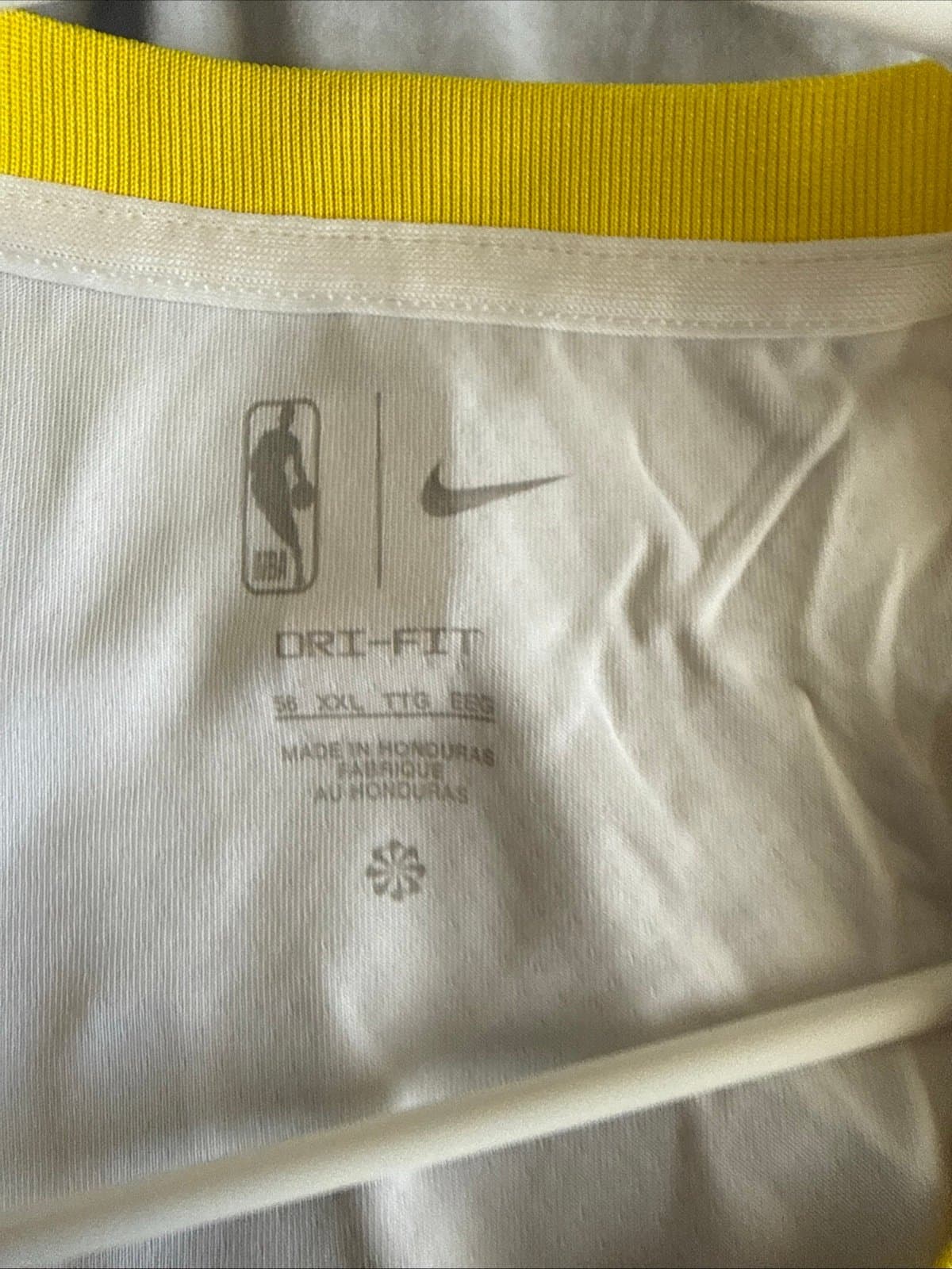 Men’s Nike Donovan Mitchell #45 Utah Jazz Swingman NBA Jersey Sz 56 - White NWT - Thumbnail 4