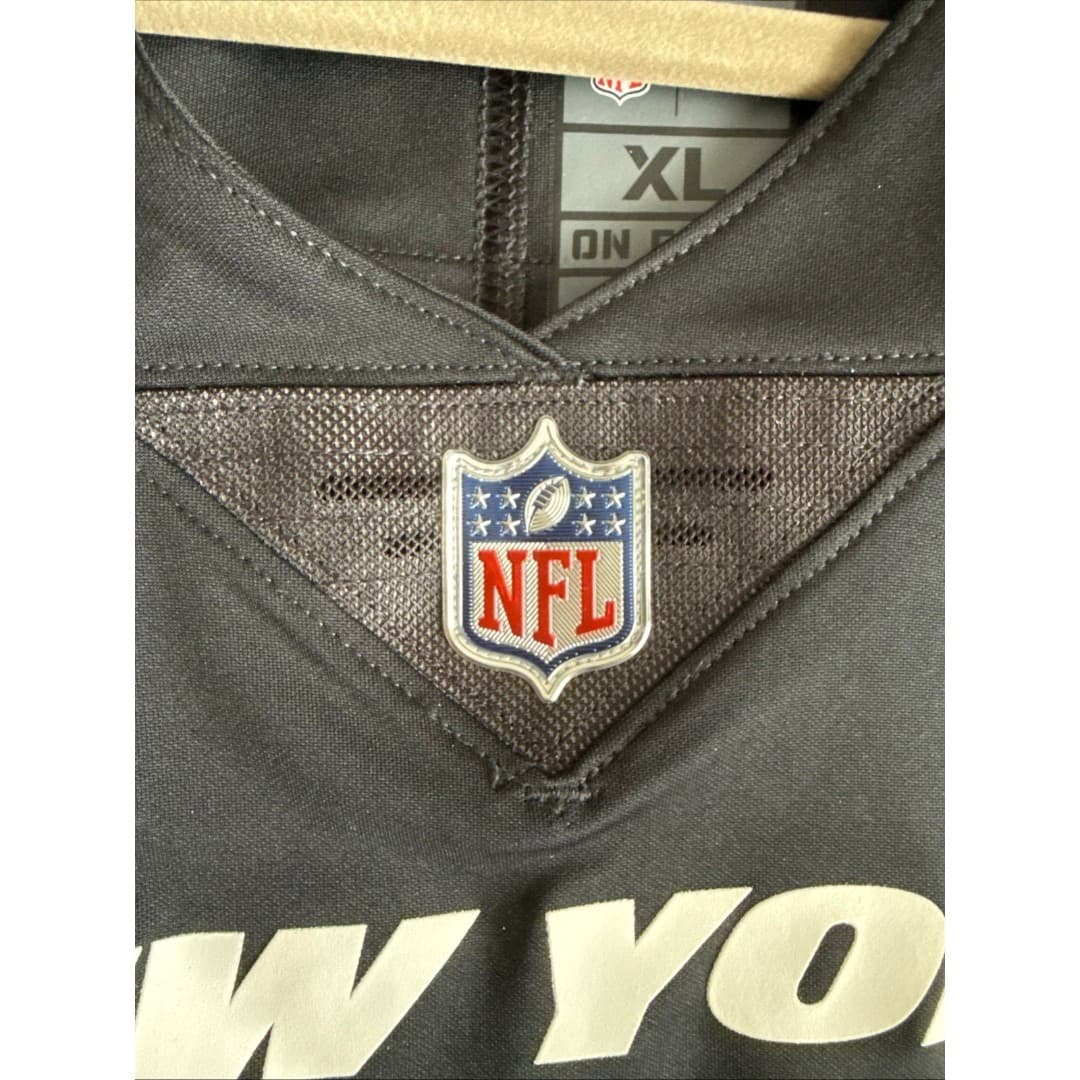 Men’s Nike Corey Davis #84 New York Jets Vapor Lmtd NFL Jersey Sz XL - Black - Thumbnail 5