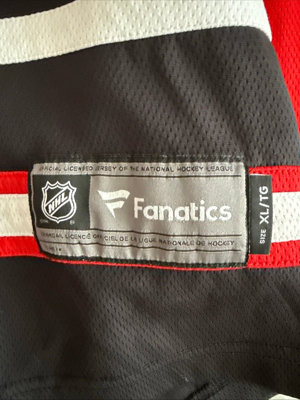 Men’s Fanatics Chicago Blackhawks Reverse Retro 2.0 Jersey Sz XL - Red RARE - Thumbnail 3