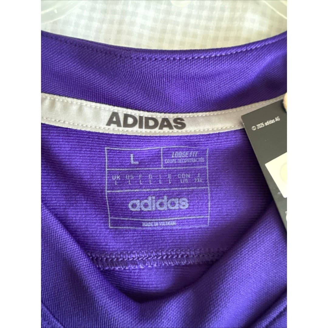 Men’s Adidas Primegreen Sam Finnegan #37 Washington Huskies Jersey Sz L - NWT - Thumbnail 4