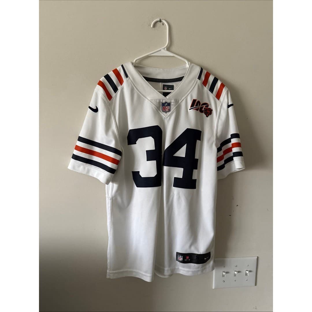 Men’s Nike Walter Payton #34 Chicago Bears Vapor Lmtd 2nd Alt Jersey Sz S - RARE - Image 1