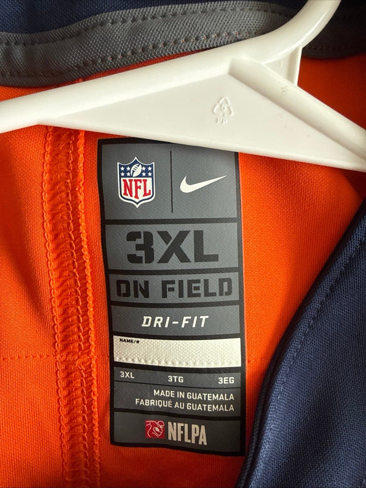 Men’s Nike Justin Simmons #31 Denver Broncos Vapor Limited Jersey Sz 3XL - RARE - Thumbnail 4