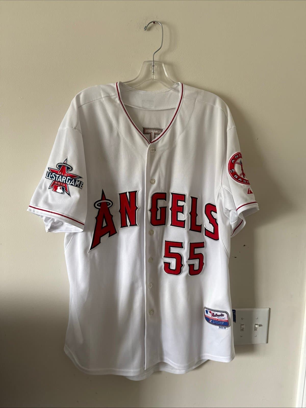 Men’s Majestic LA Angels Hideki Matsui #55 2010 MLB All Star Jersey Size 56 - Image 1