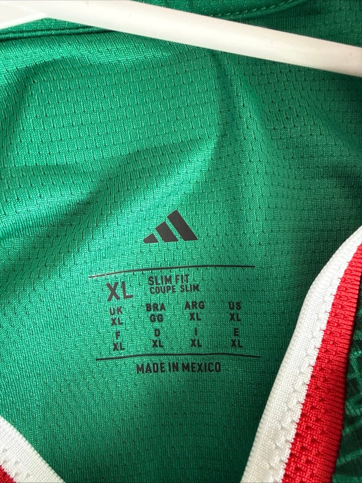 Men’s adidas Edson Alvarez #4 Mexico 2026 Authentic Home Jersey Sz XL - NWT RARE - Thumbnail 4