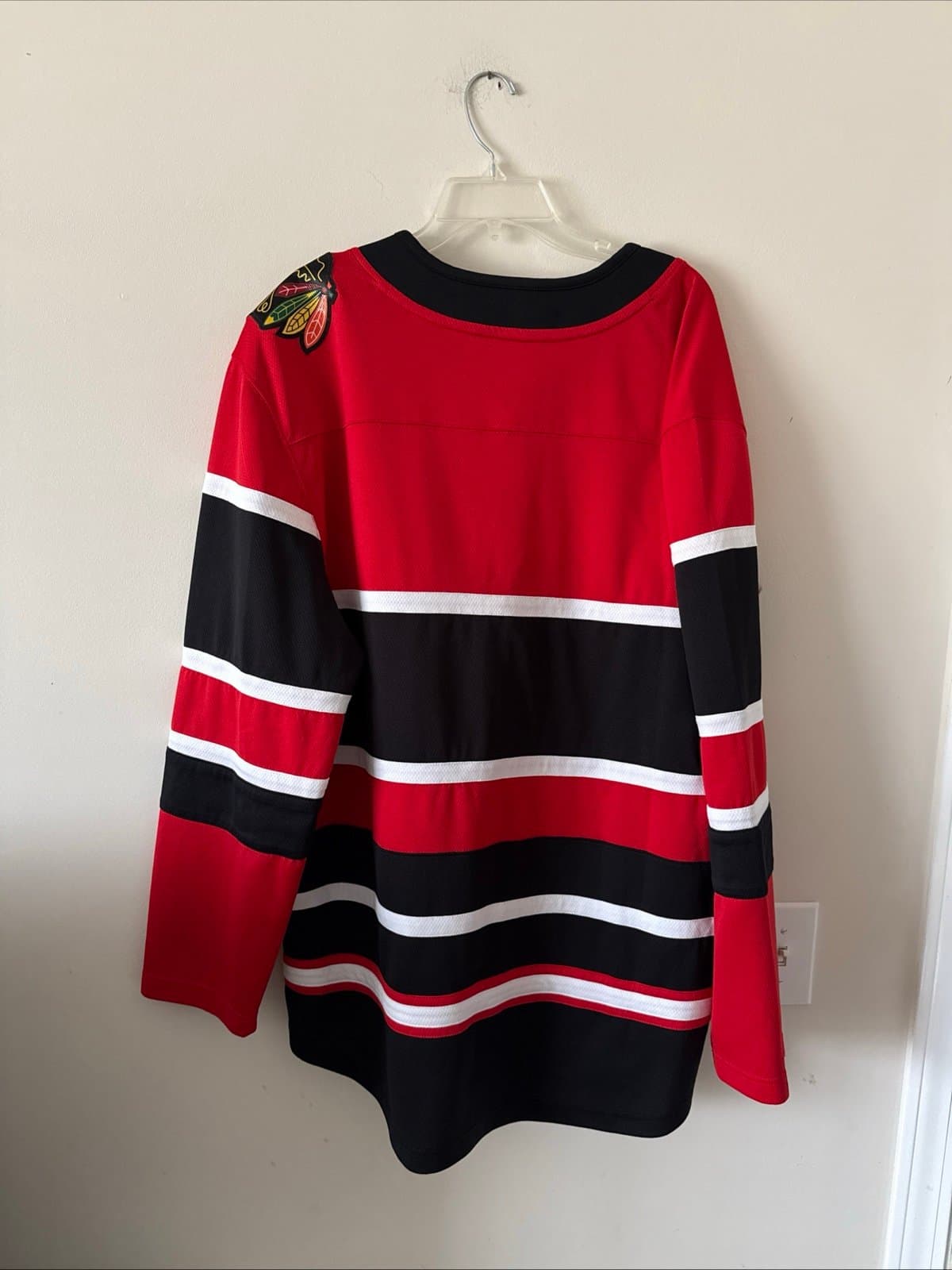 Men’s Fanatics Chicago Blackhawks Reverse Retro 2.0 Jersey Sz XL - Red RARE - Thumbnail 5