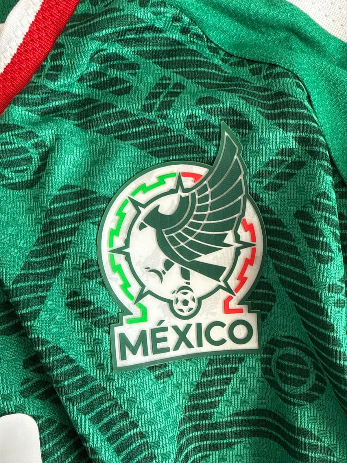 Men’s adidas Edson Alvarez #4 Mexico 2026 Authentic Home Jersey Sz XL - NWT RARE - Thumbnail 5