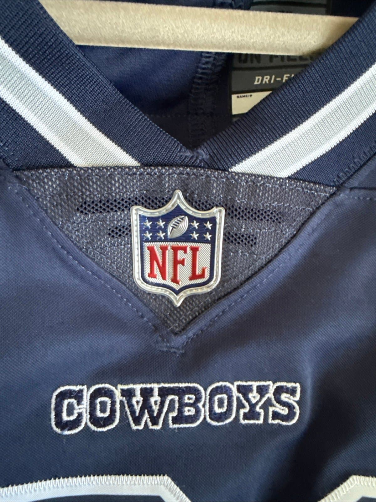 Men’s Nike Dallas Cowboys Ezekiel Elliott #21 Vapor Limited Jersey Sz XL - Blue - Thumbnail 5