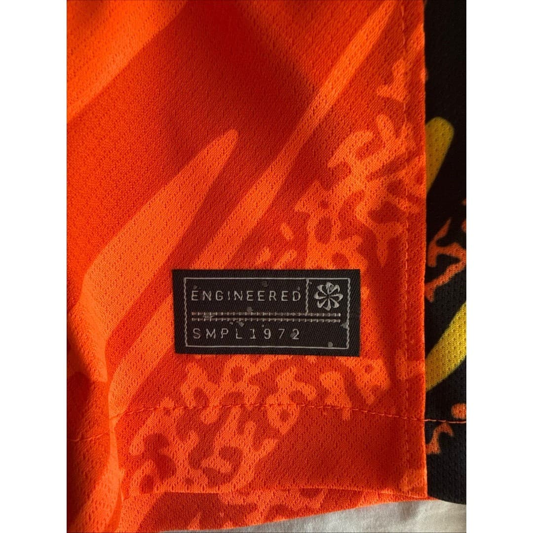 Men’s Nike Chelsea FC Stadium Orange Goalkeeper Soccer Jersey Sz L - NWT RARE - Thumbnail 3