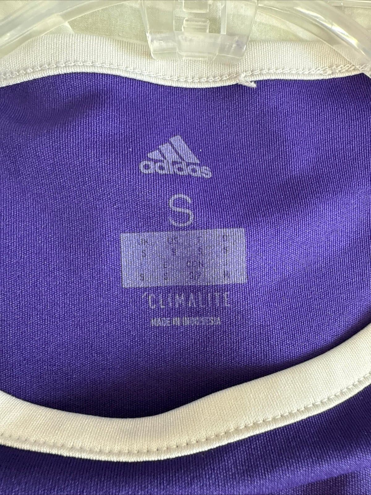 ADIDAS AUTHENTIC MLS JERSEY ORLANDO CITY SC TEAM PURPLE SIZE SMALL - Thumbnail 3