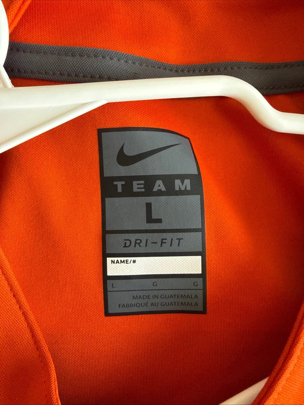 Men's Nike Tee Higgins #5 Clemson Tigers Player Game Jersey DriFit Sz L - Orange - Thumbnail 4