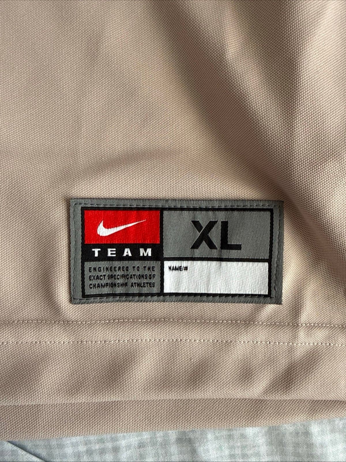 Men’s Nike Army Black Knights #11 Rivalry Special Game Jersey 2021 Oatmeal Sz XL - Thumbnail 3