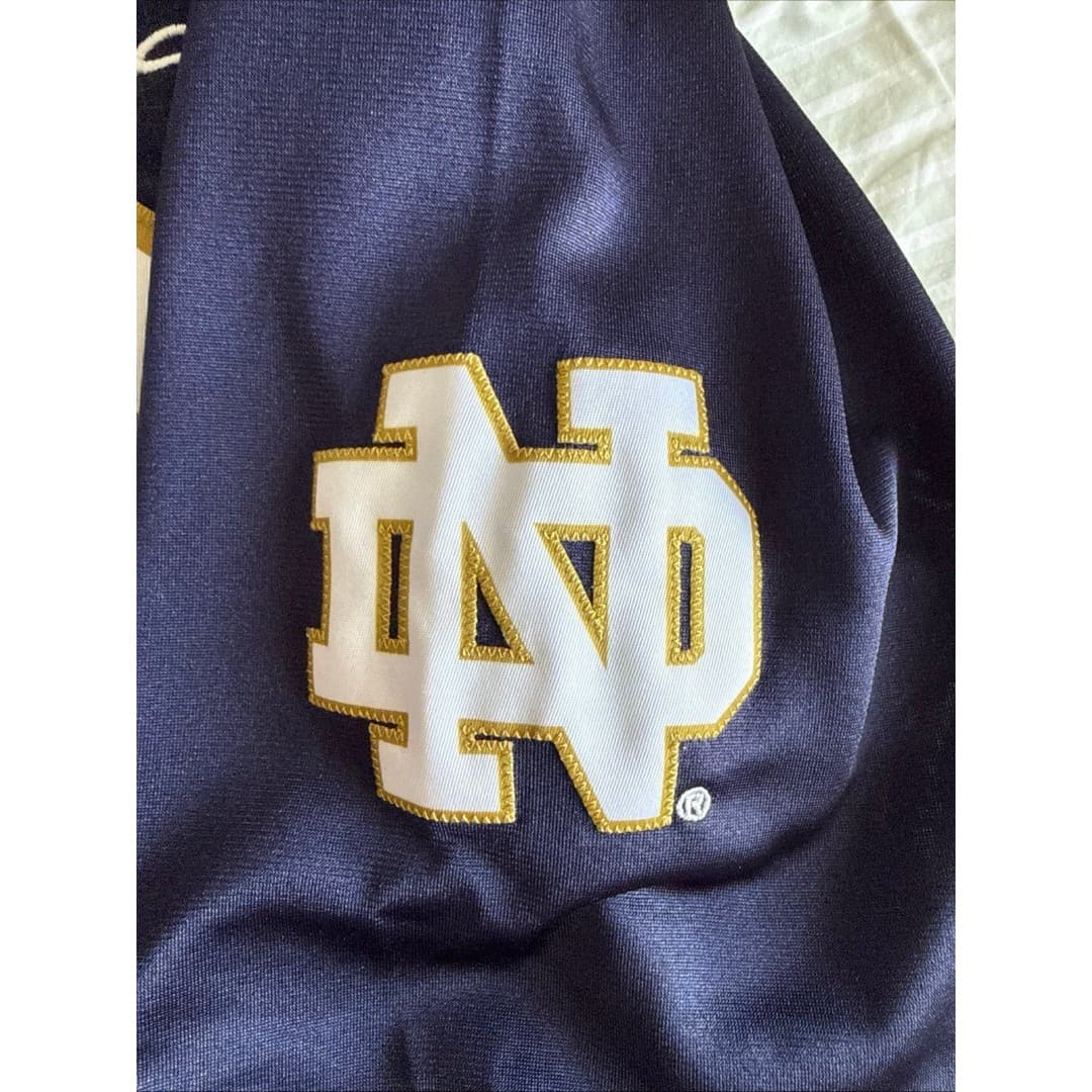 Men’s Under Armour Notre Dame Fighting Irish #23 “Be Irish” Jersey Sz XL - Blue - Thumbnail 5