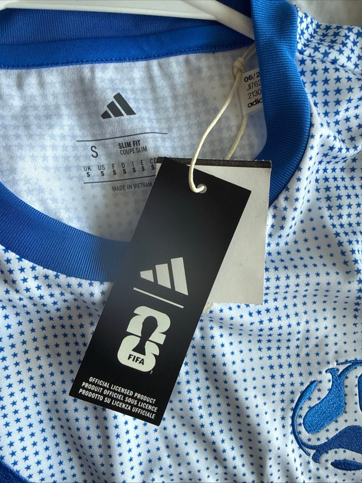 Men’s adidas Team USA 2026 World Cup Soccer Jersey Sz S - Blue NWT RARE - Thumbnail 5