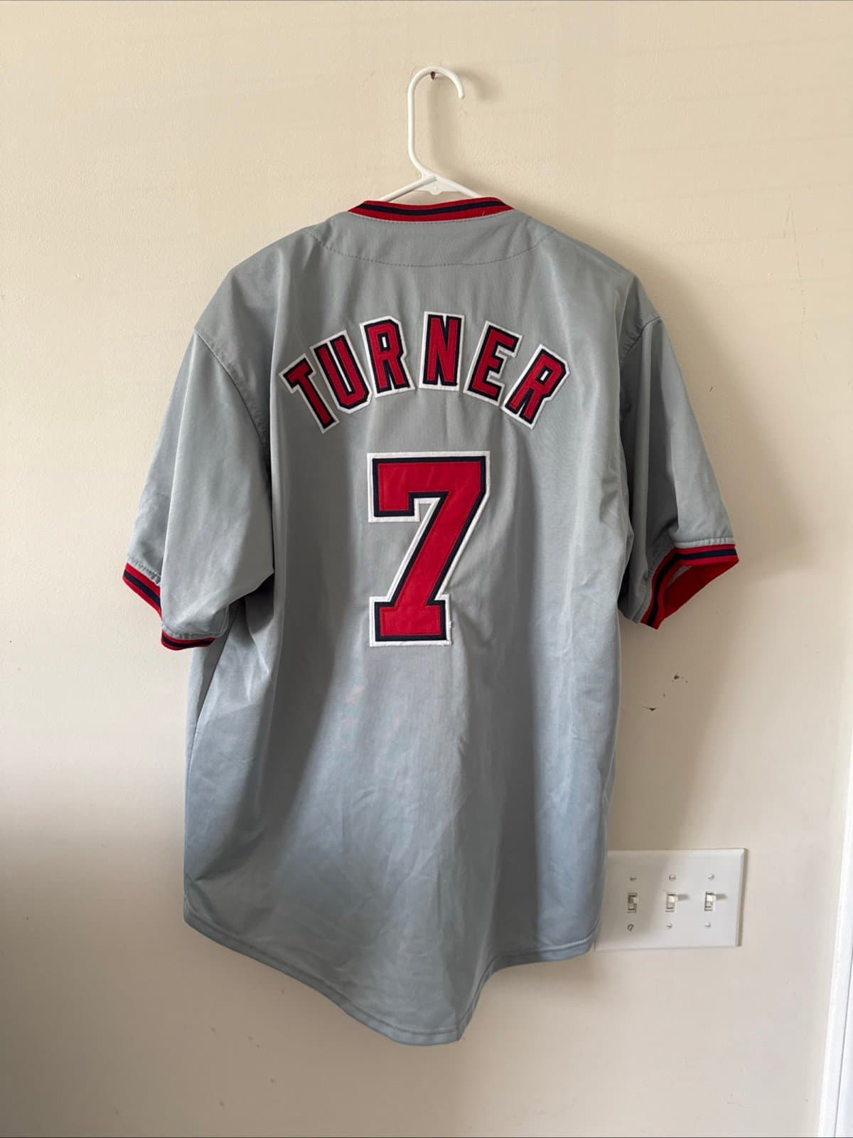 Washington Nationals Trea Turner #7 MLB Jersey Adult Large - Thumbnail 3
