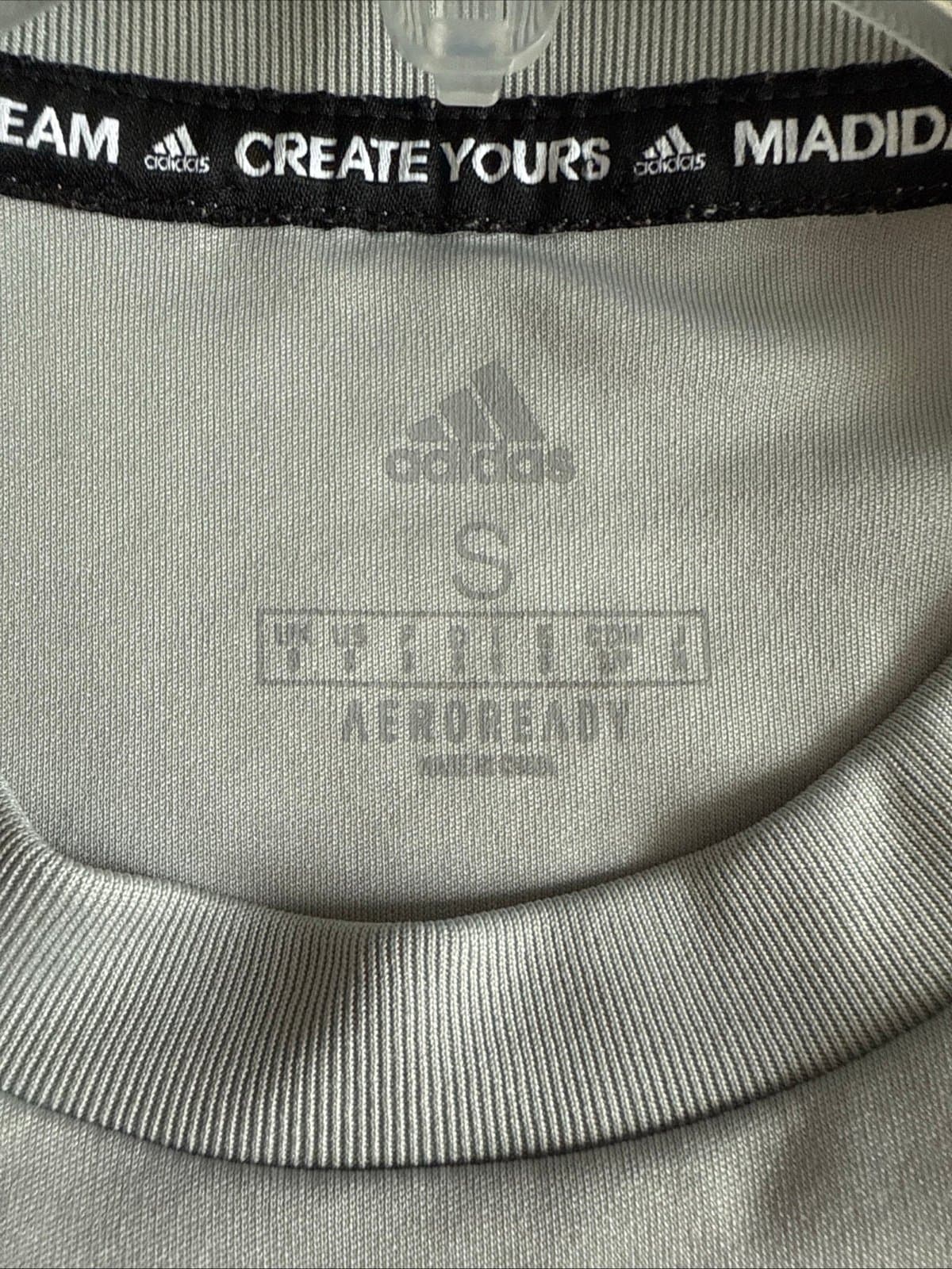 Orlando City Adidas Grey Training Jersey Small #25 Mens Authentic MLS - Thumbnail 3