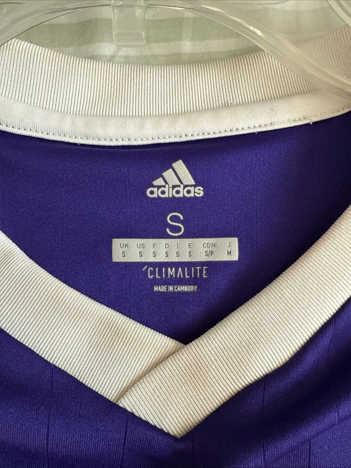 ADIDAS MLS JERSEY ORLANDO CITY SC TEAM PURPLE #36 MEN'S SIZE SMALL - Thumbnail 4