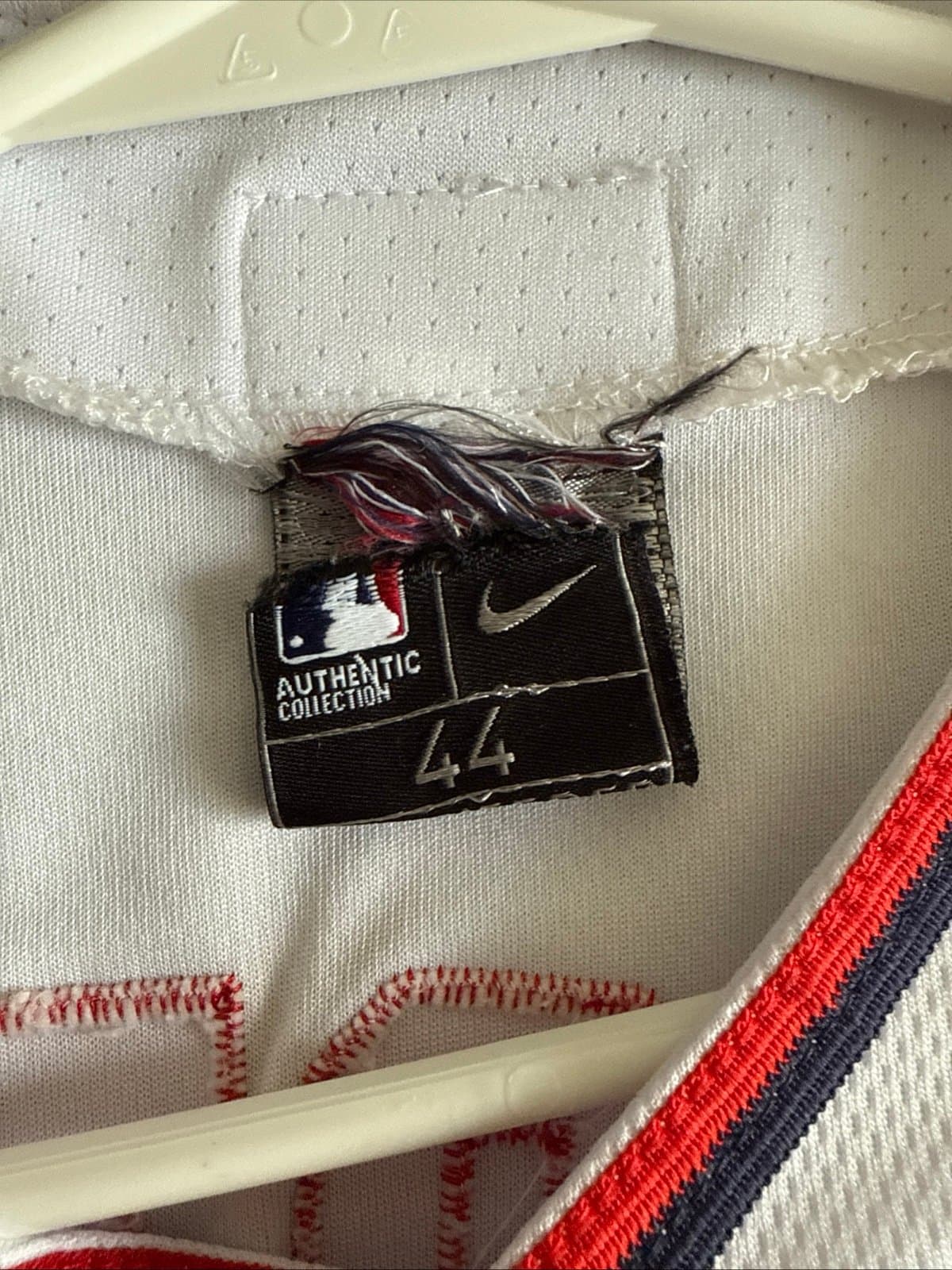 Original Nike Men's Washington Nationals Juan Soto White Home Jersey Sz 44 (L) - Thumbnail 4