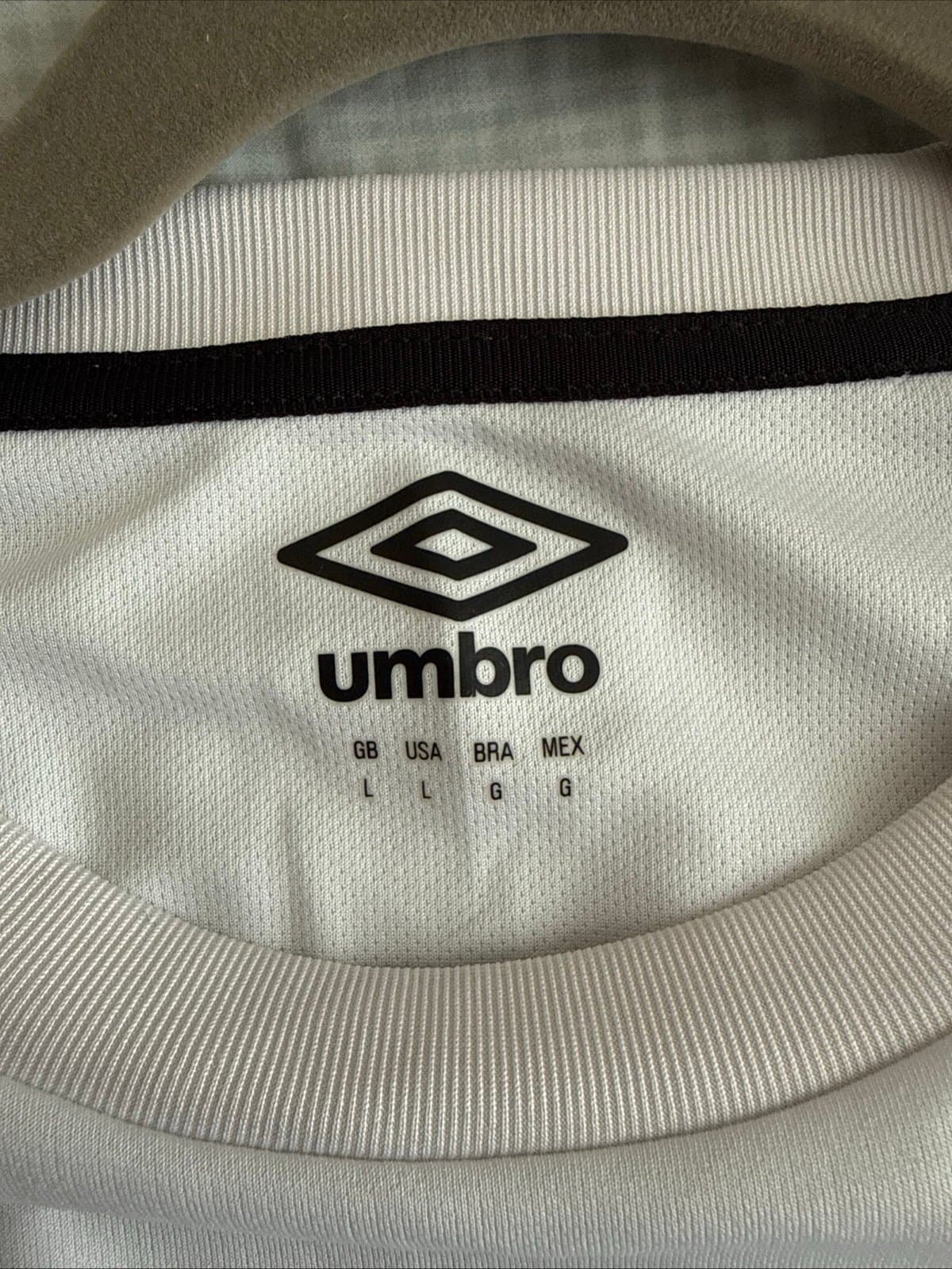 Men’s Umbro Canada National Team Soccer Jersey Sz L - White - Thumbnail 3