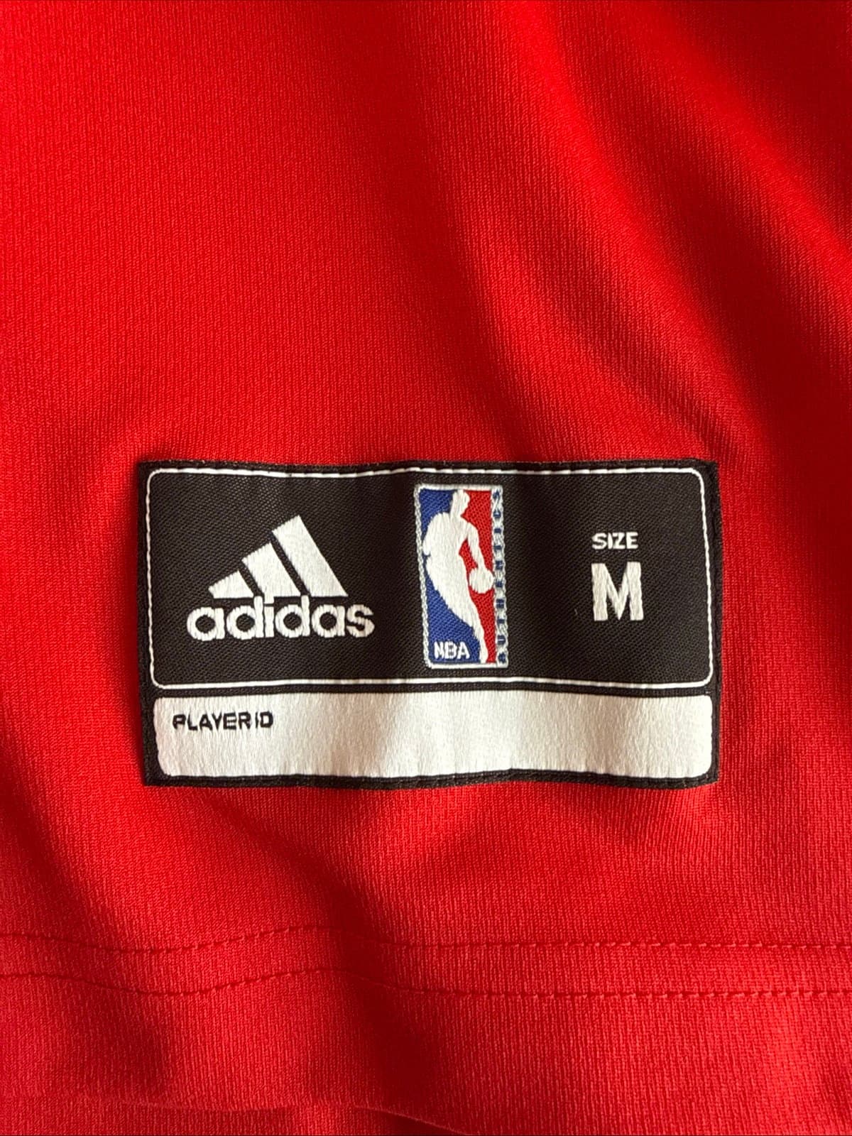 MEN’S ADIDAS HOUSTON ROCKETS DWIGHT HOWARD #12 SWINGMAN RED SZ M - NWOT - Thumbnail 3