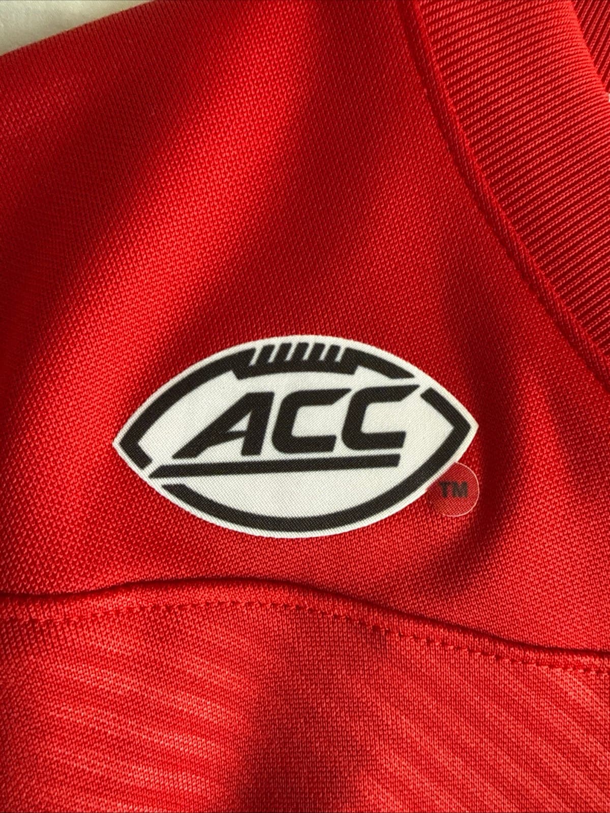 Men’s Adidas Louisville Cardinals #1 Authentic Football Jersey Sz M - Red NWT - Thumbnail 5